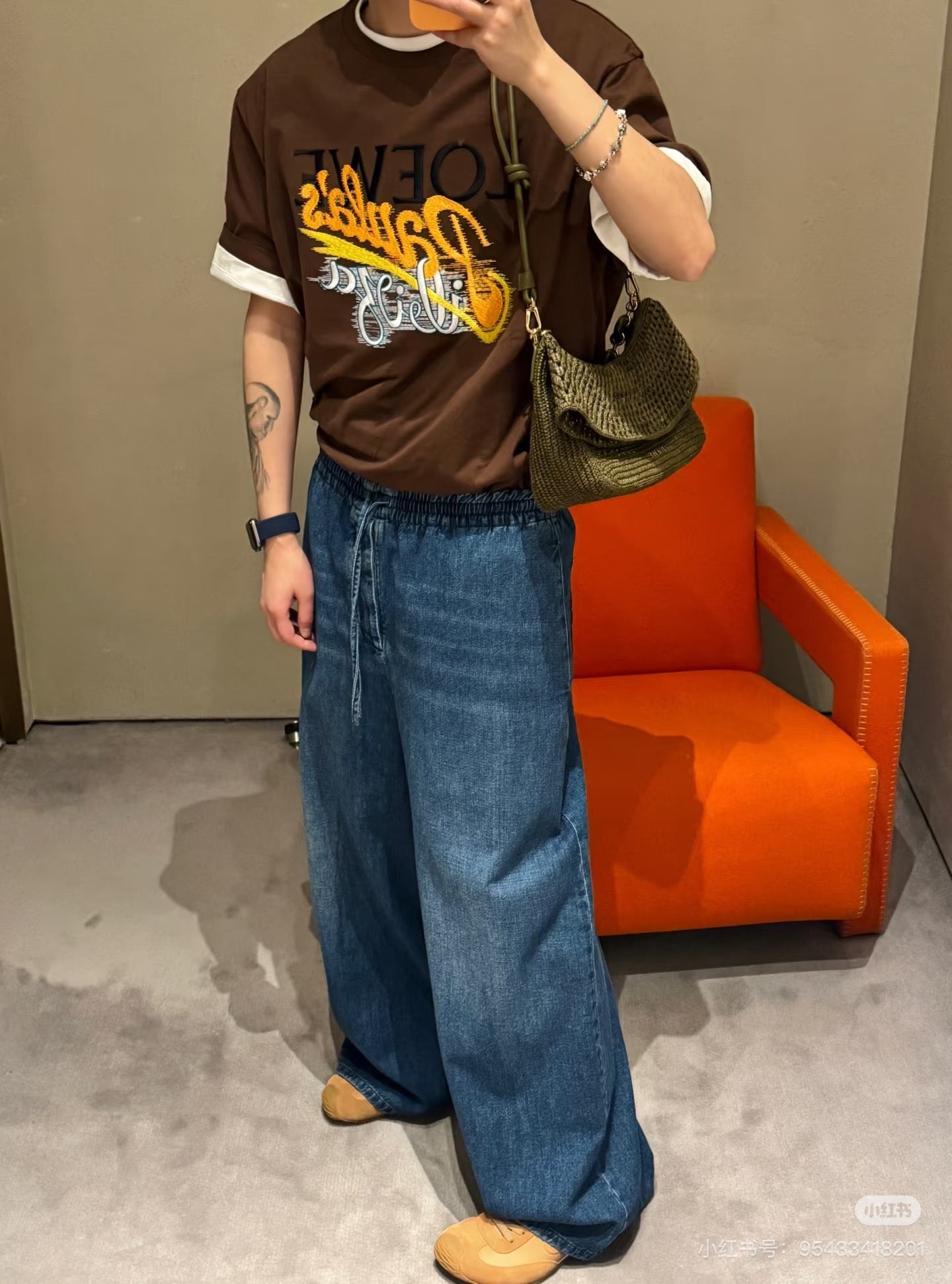 LuxluxHouse Best Quality Clothes T-shirt Loewe