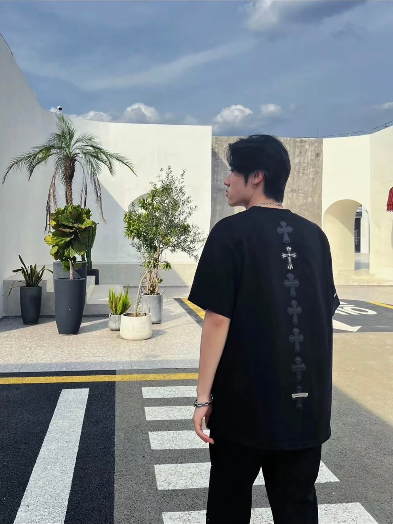 LuxluxHouse Best Quality Clothes Chrome Hearts T-shirt