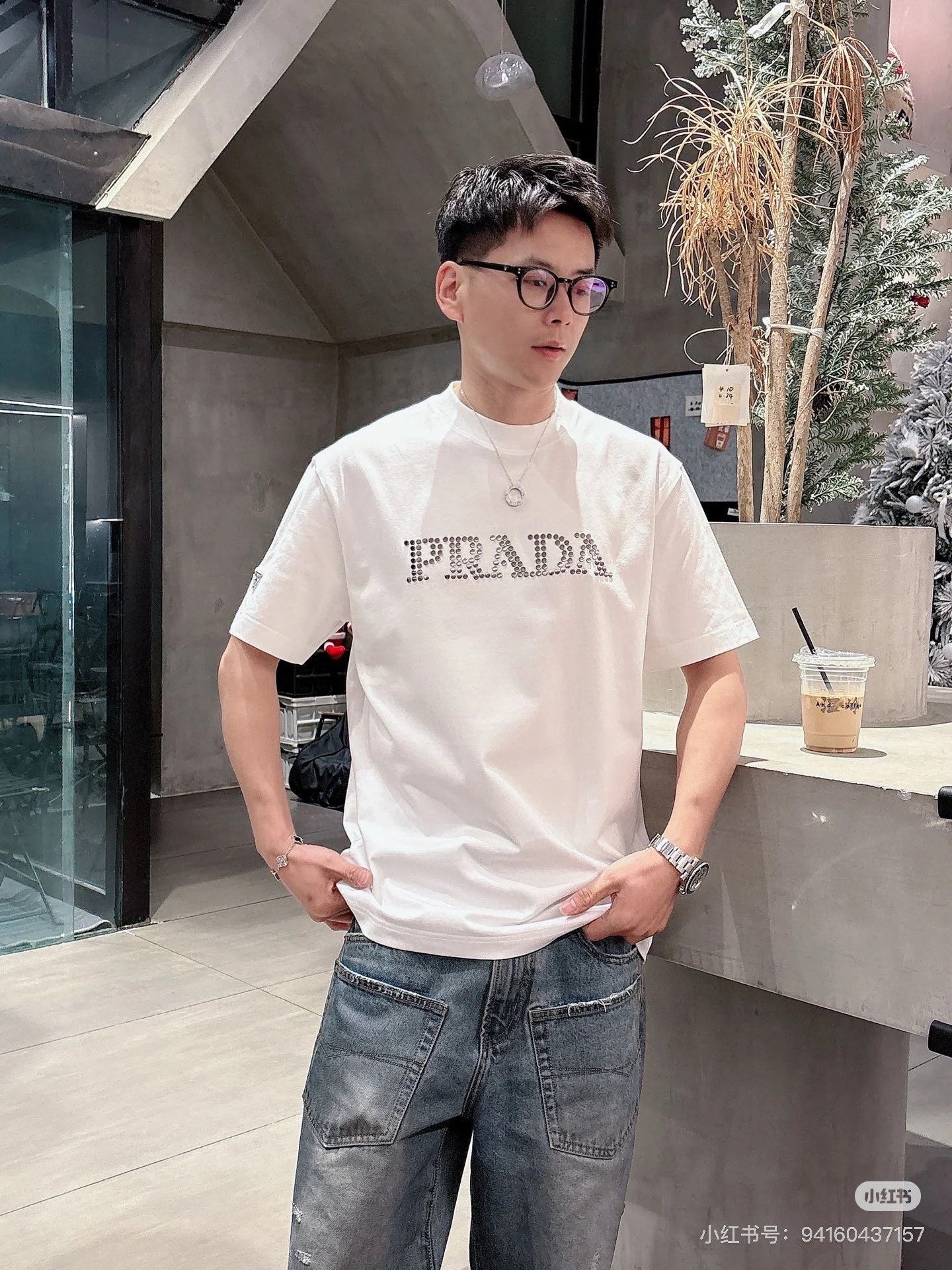 LuxluxHouse Best Quality Clothes T-shirt Prada