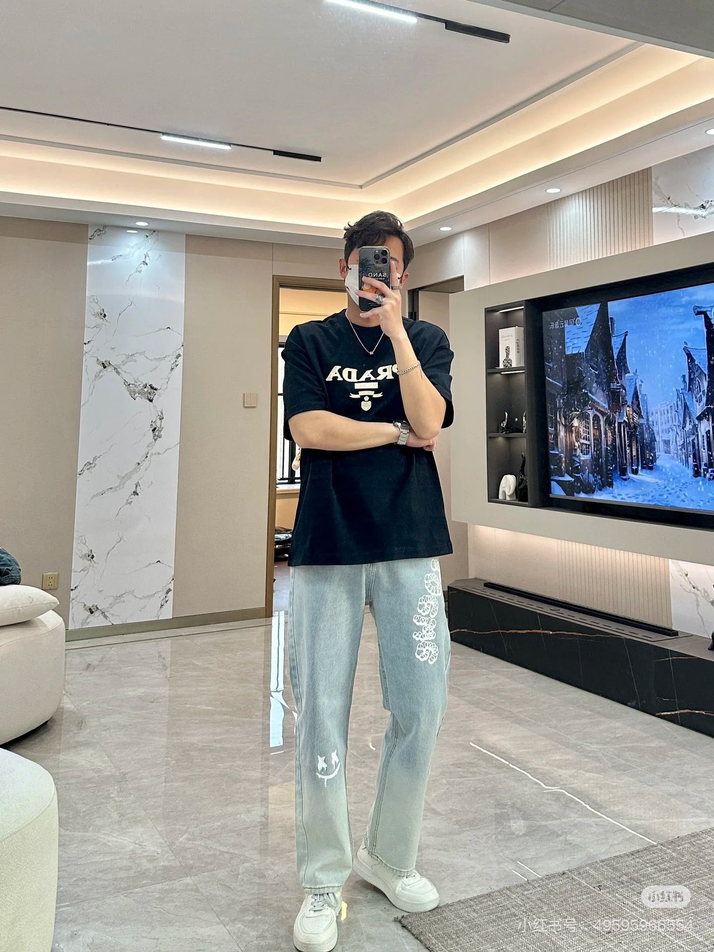 LuxluxHouse Best Quality Clothes T-shirt Prada