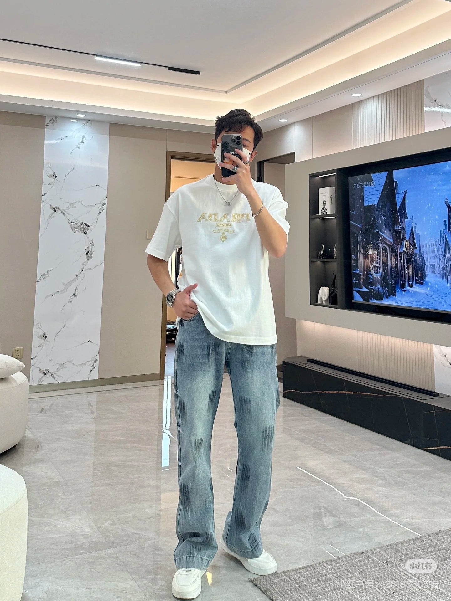 LuxluxHouse Best Quality Clothes T-shirt Prada