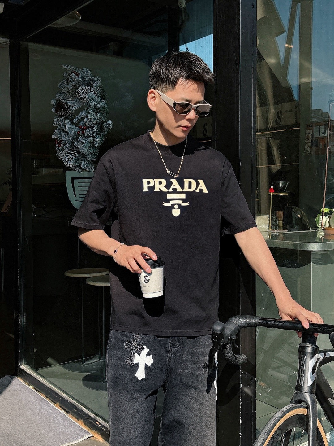 LuxluxHouse Best Quality Clothes T-shirt Prada