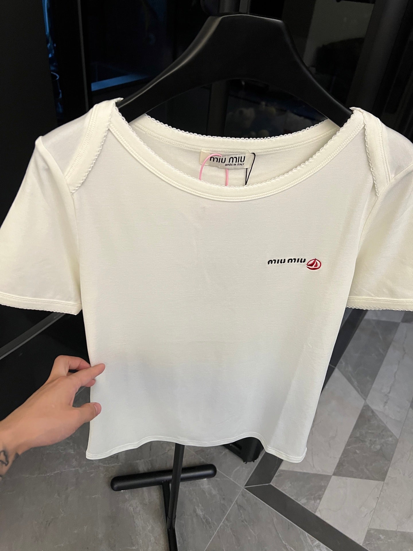LuxluxHouse Best Quality Clothes Miu Miu T-shirt