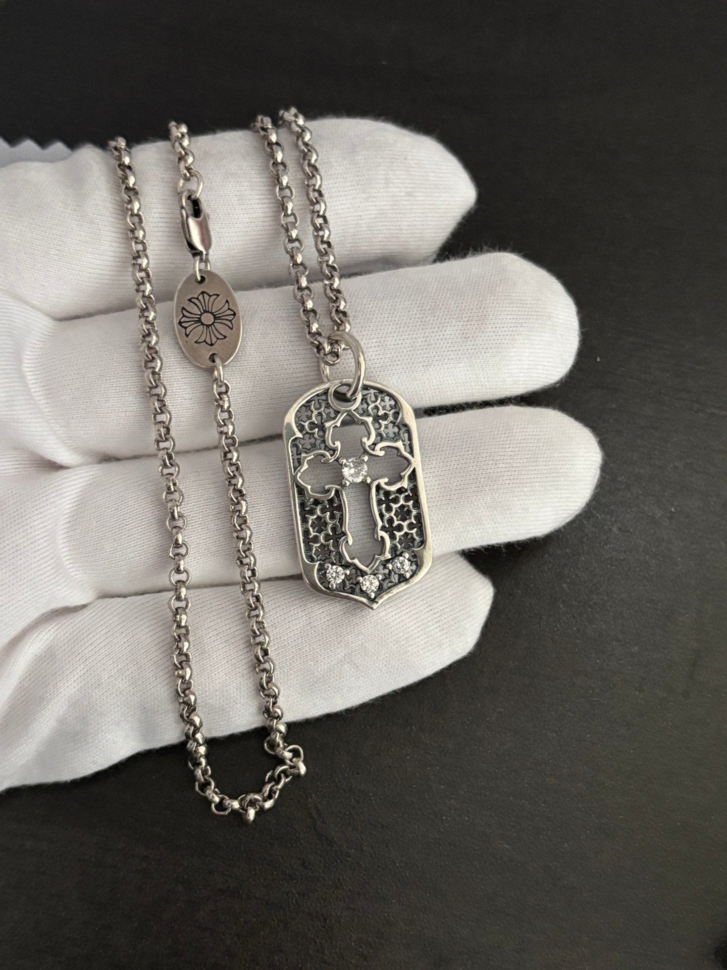 LuxluxHouse Best Quality Accessories Necklace Chrome Hearts