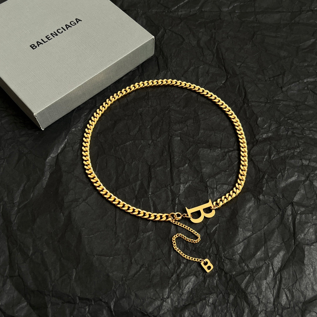 LuxluxHouse Best Quality Accessories Necklace Balenciaga