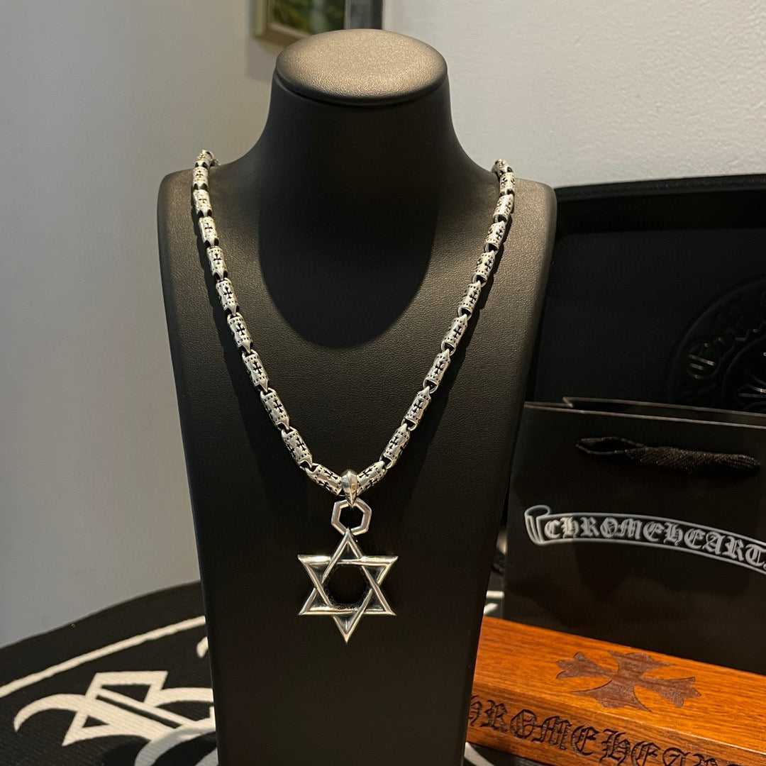 LuxluxHouse Best Quality Accessories Necklace Chrome Hearts