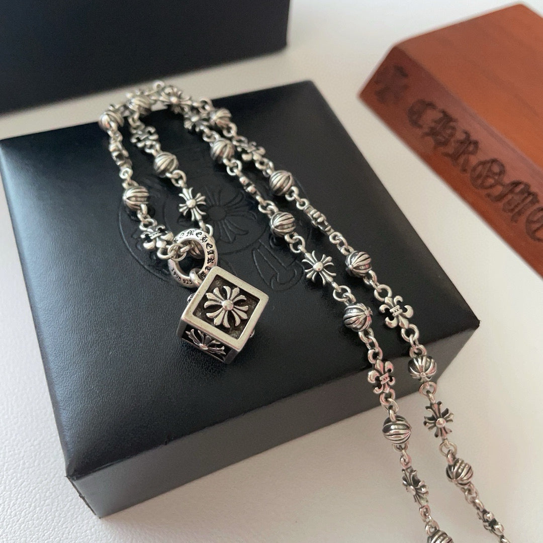 LuxluxHouse Best Quality Accessories Necklace Chrome Hearts