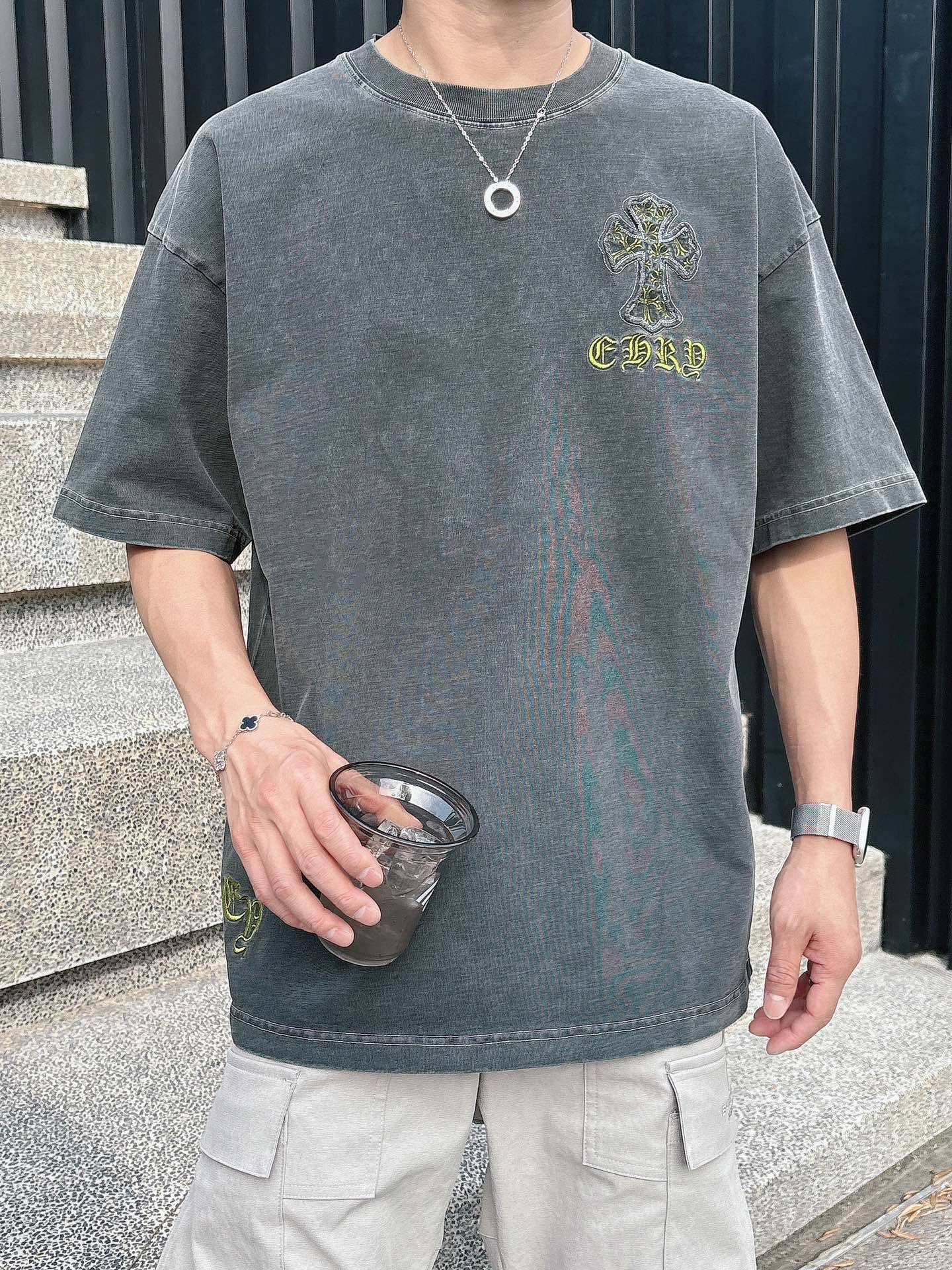 LuxluxHouse Best Quality Clothes Chrome Hearts T-shirt