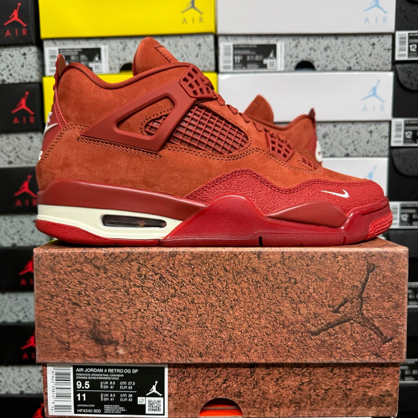 LJR Batch-Nigel Sylvester x Air Jordan 4 "Brick By Brick" HF4340-800