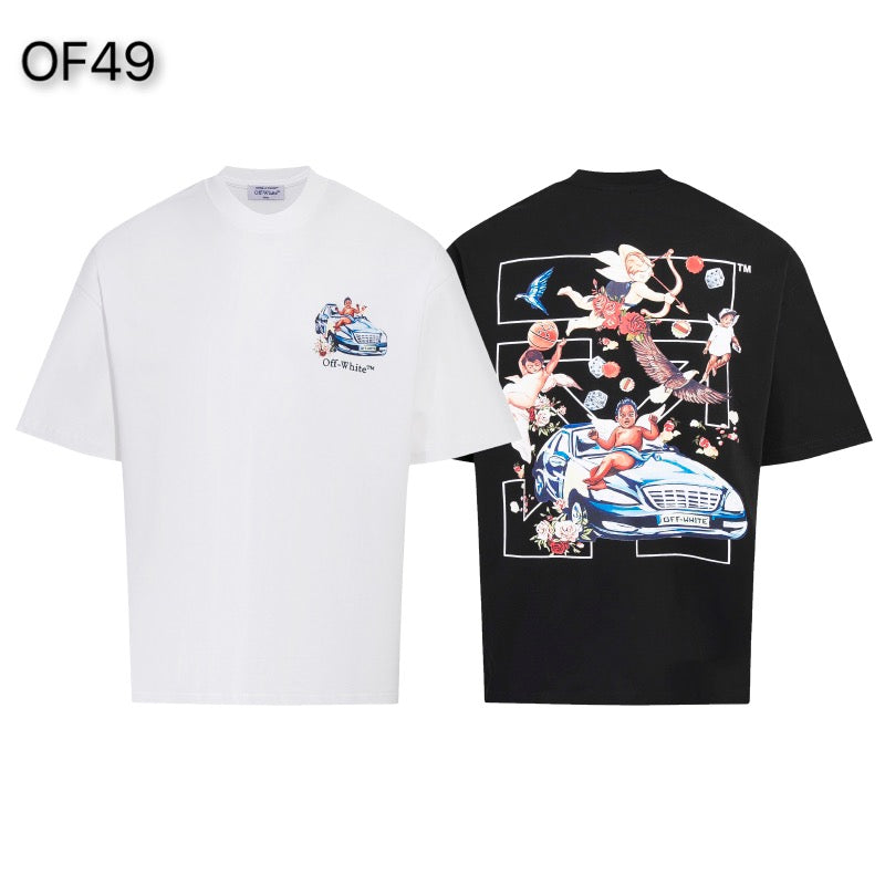 LuxluxHouse Best Quality Clothes Off White T-shirt