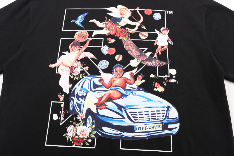 LuxluxHouse Best Quality Clothes Off White T-shirt