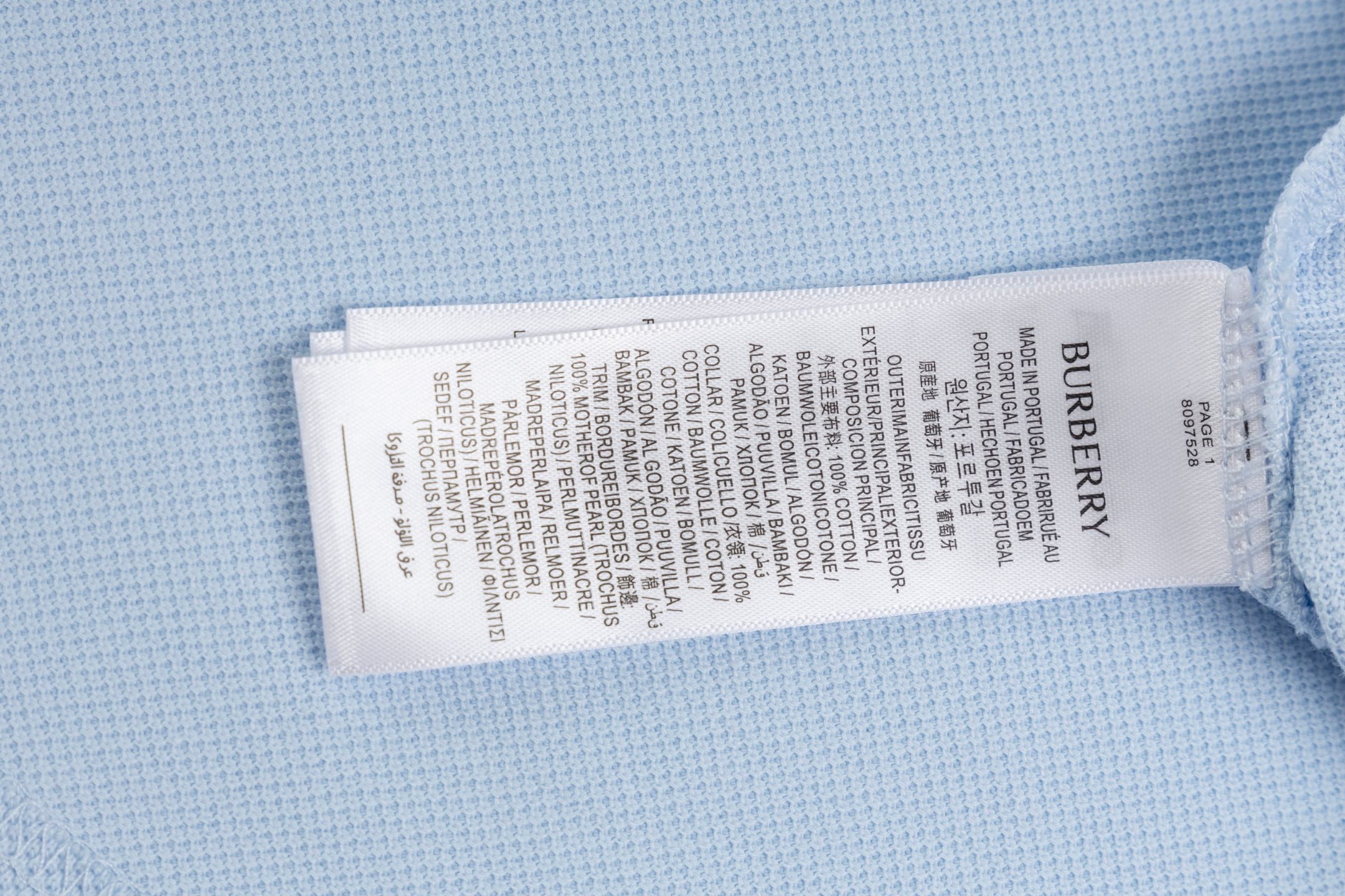 LuxluxHouse Best Quality Clothes Shirts&Polo Burberry