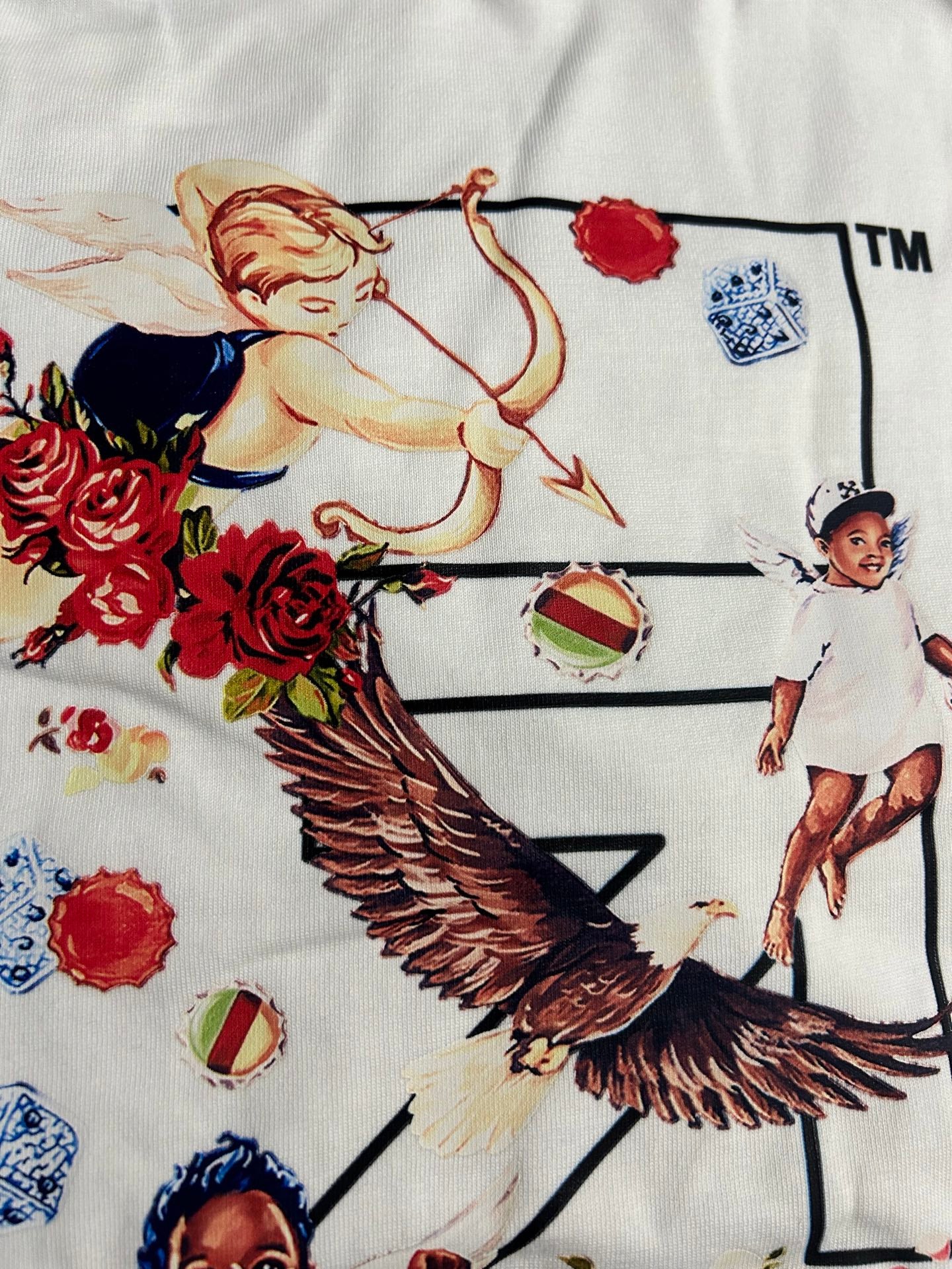 LuxluxHouse Best Quality Clothes Off White T-shirt