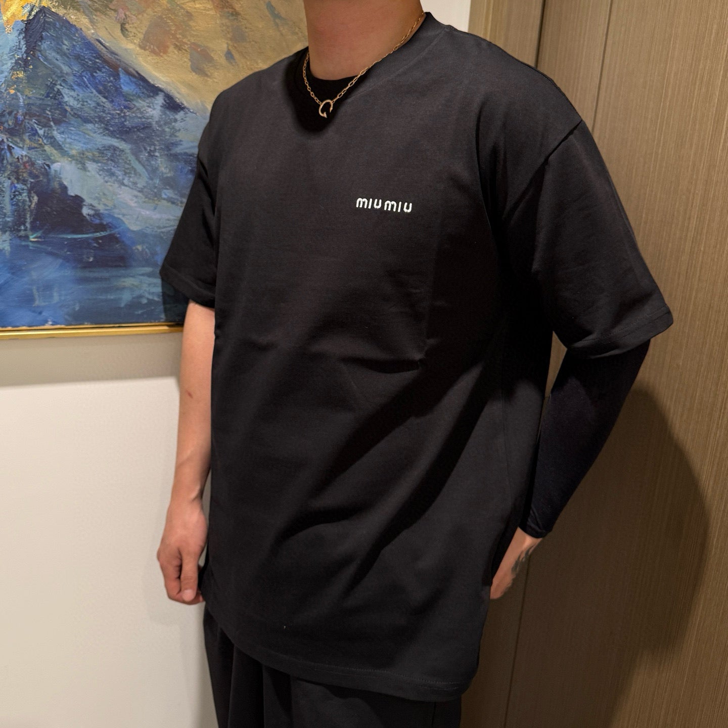 LuxluxHouse Best Quality Clothes Miu Miu T-shirt