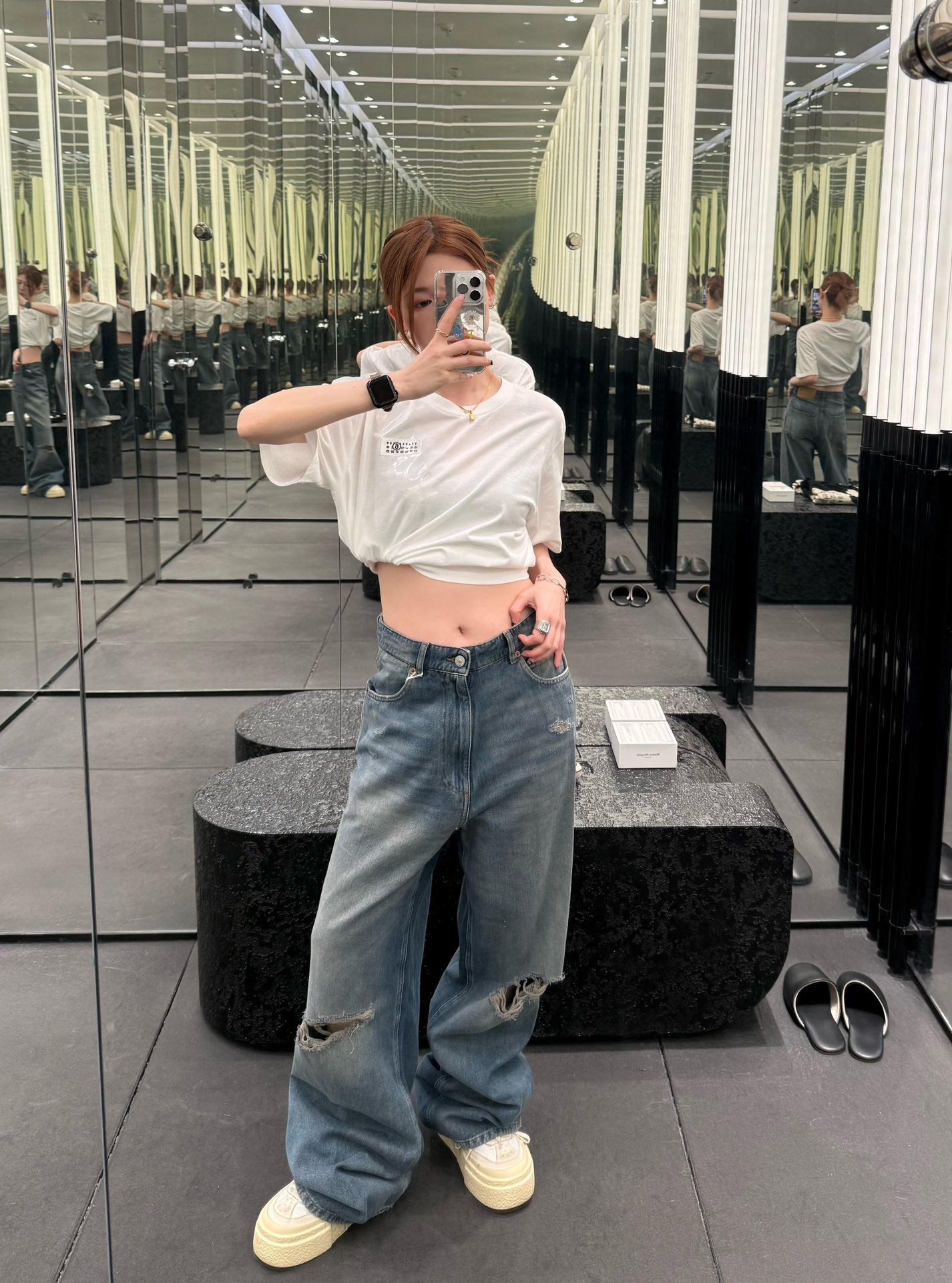 LuxluxHouse Best Quality Clothes T-shirt Chanel & Maison Margiela