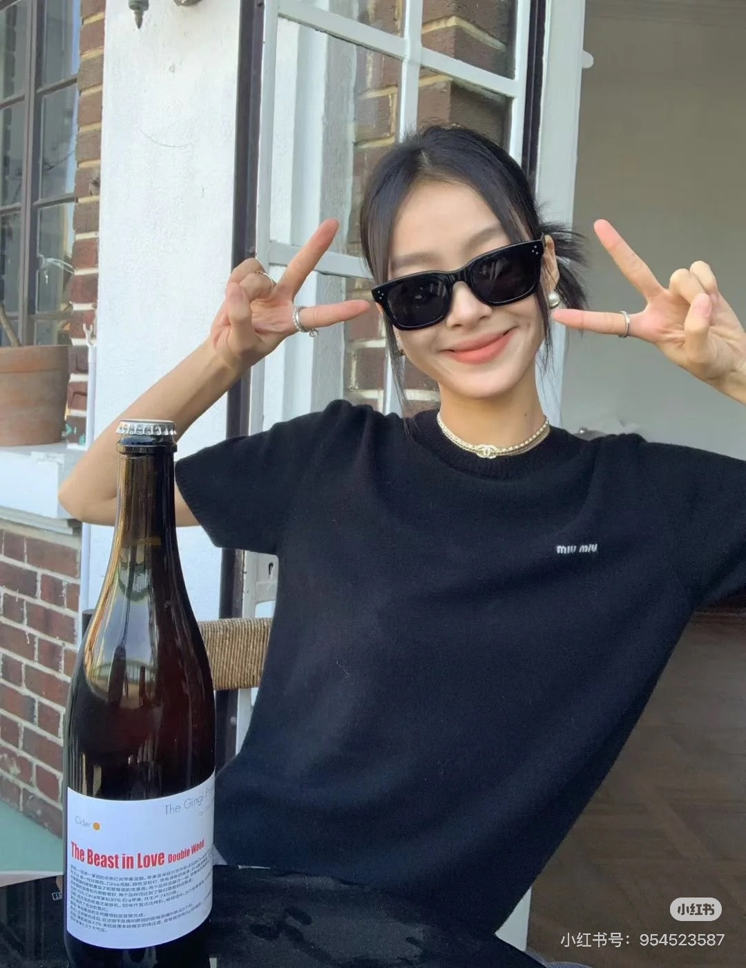 LuxluxHouse Best Quality Clothes Miu Miu T-shirt