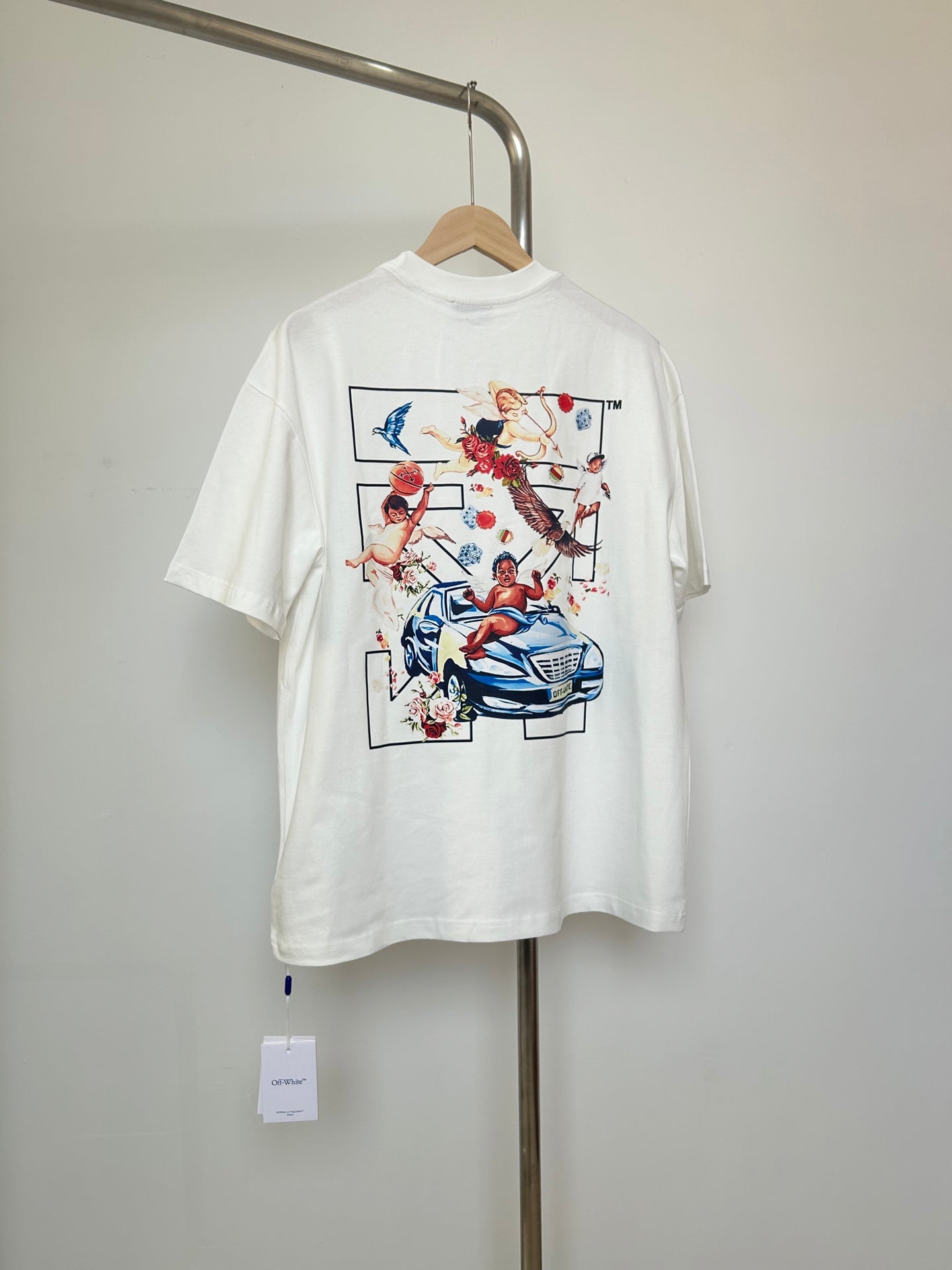 LuxluxHouse Best Quality Clothes Off White T-shirt