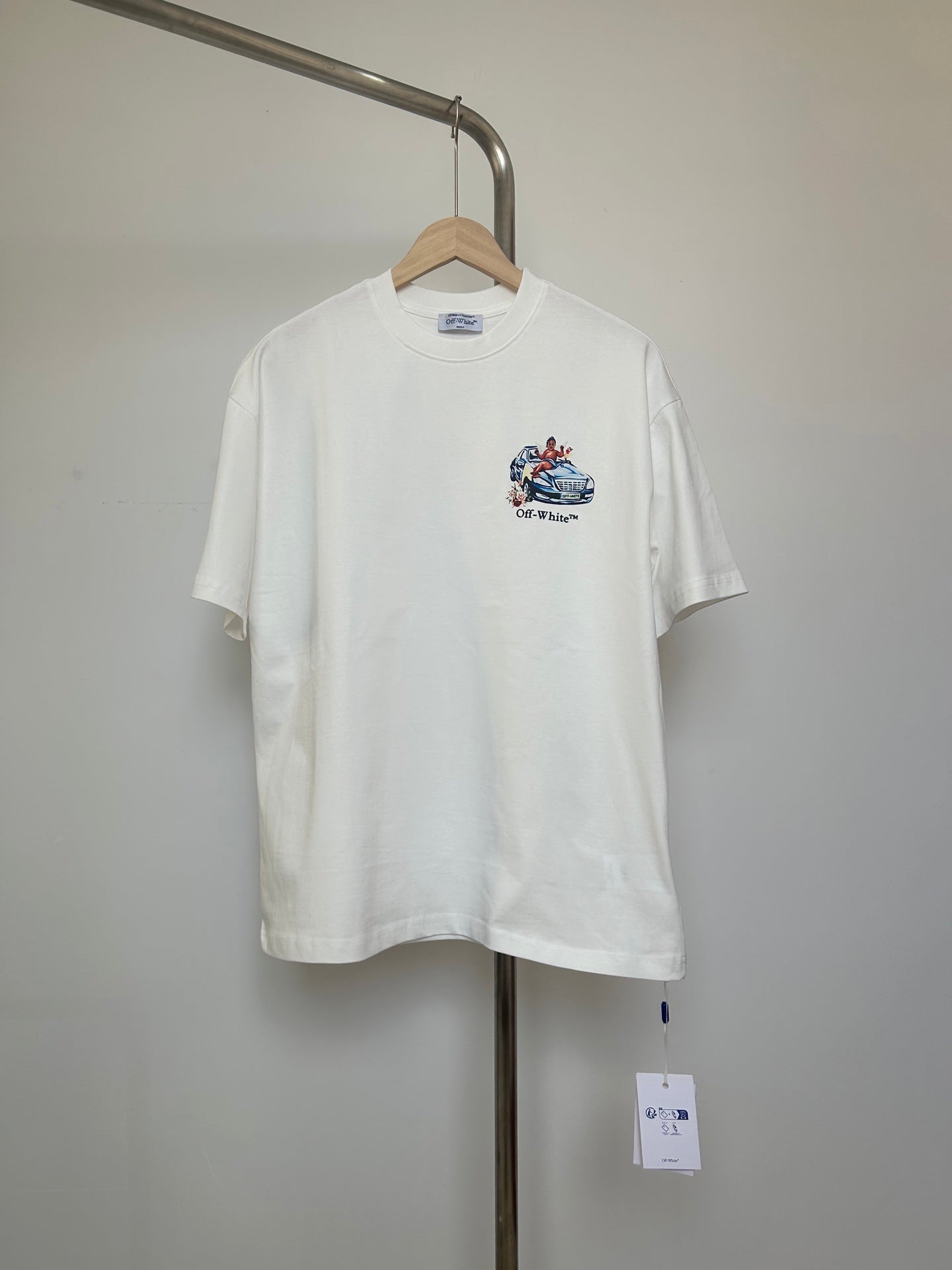 LuxluxHouse Best Quality Clothes Off White T-shirt