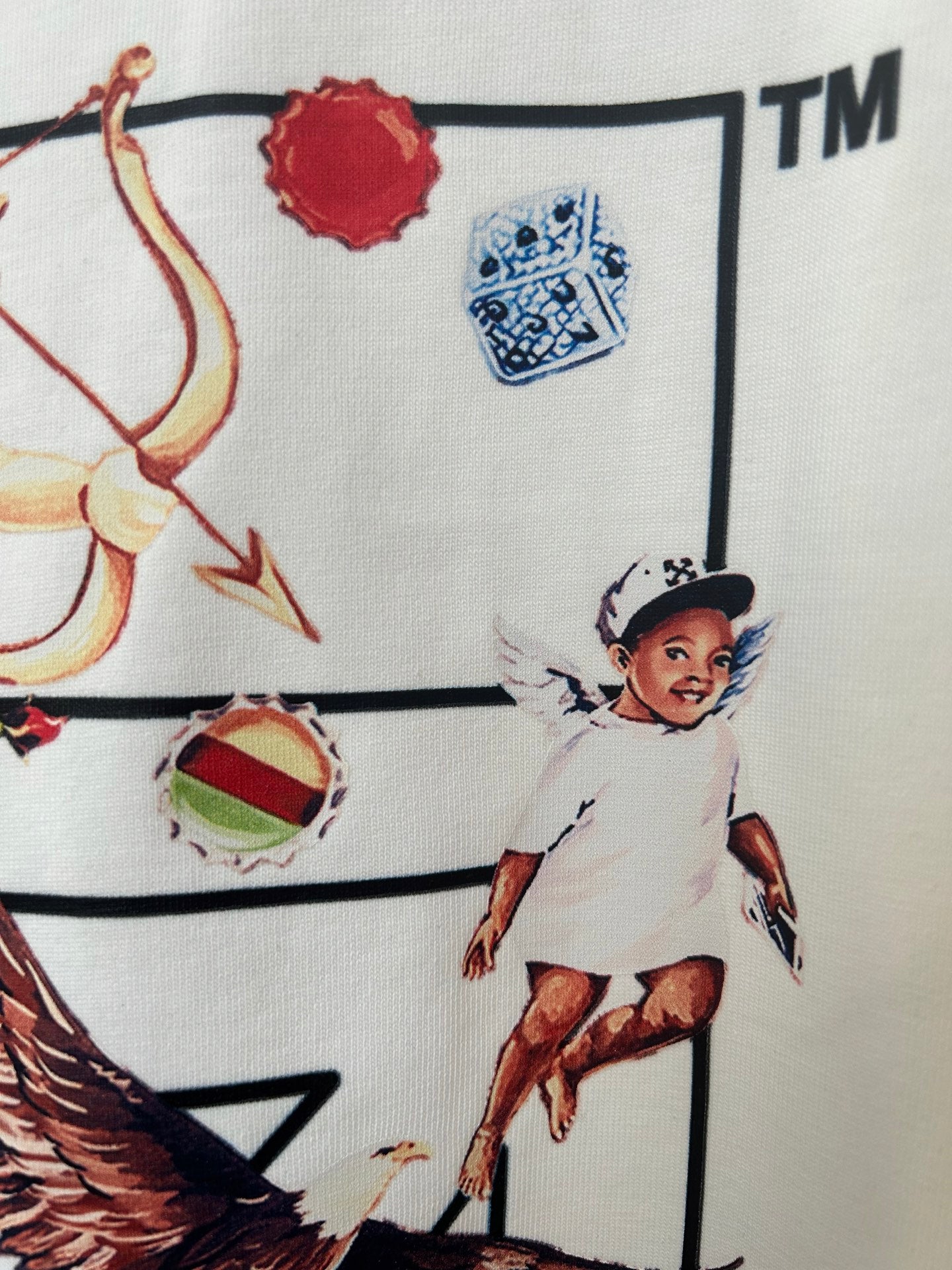 LuxluxHouse Best Quality Clothes Off White T-shirt