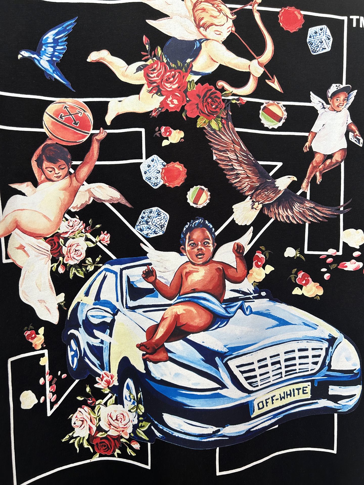 LuxluxHouse Best Quality Clothes Off White T-shirt