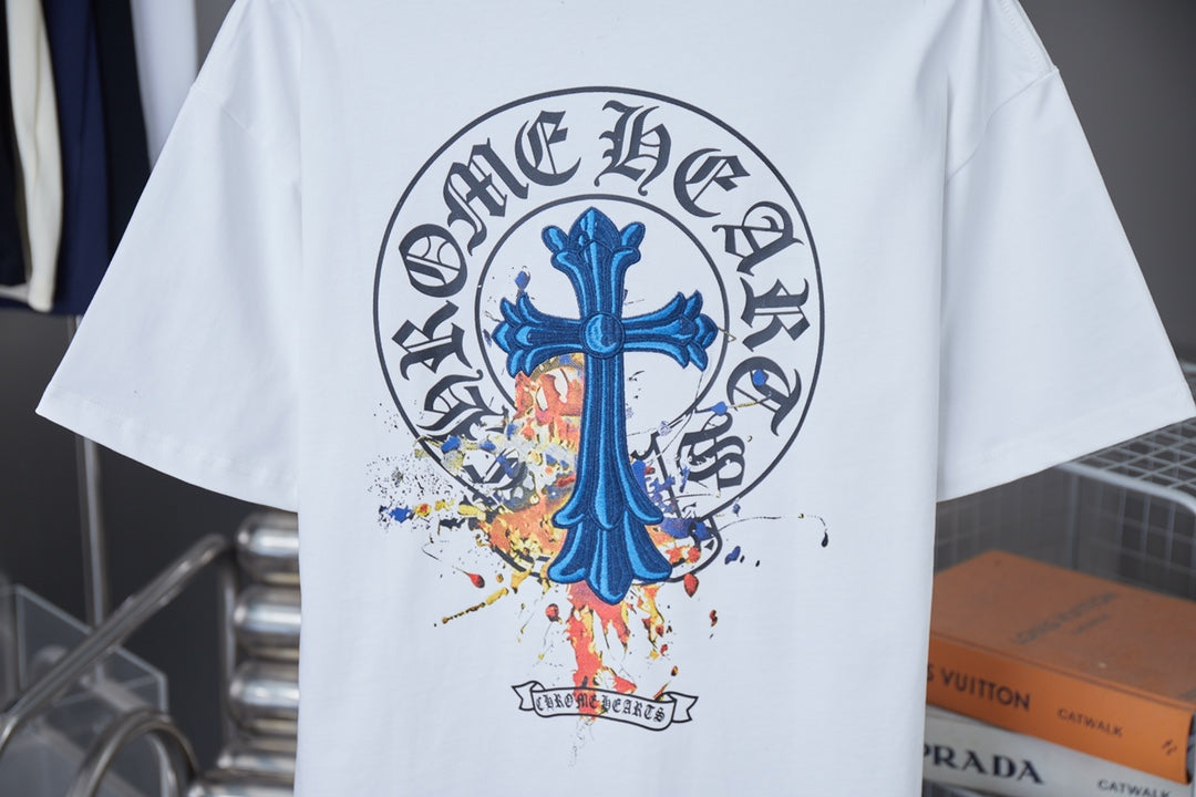 LuxluxHouse Best Quality Clothes Chrome Hearts T-shirt