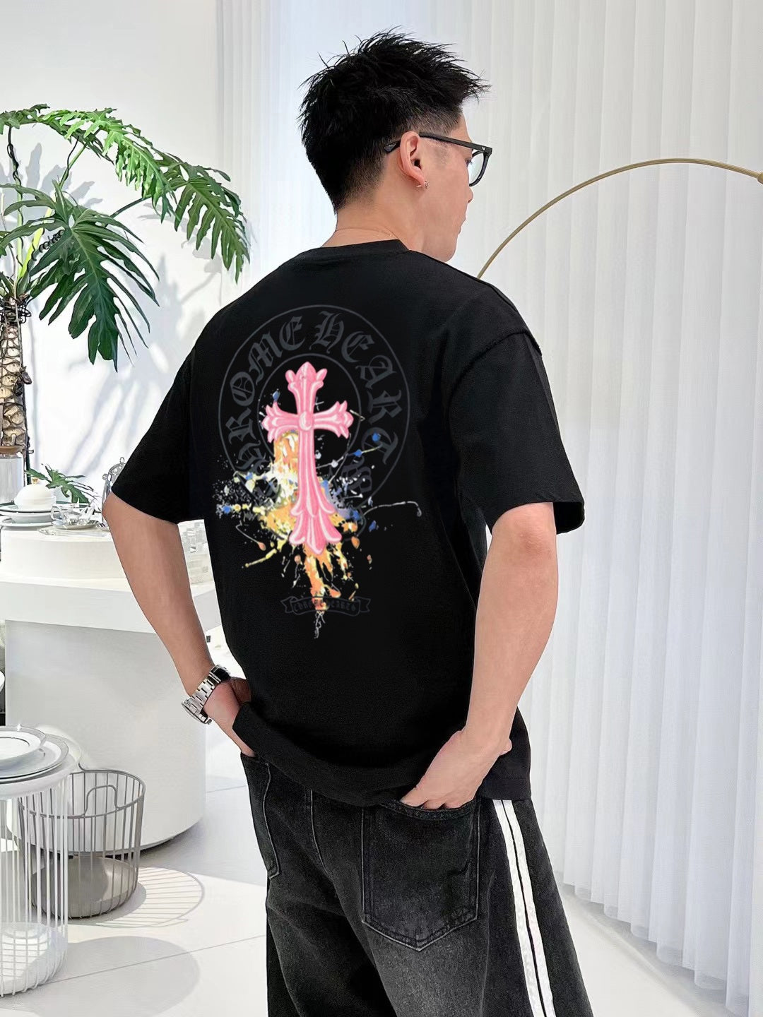 LuxluxHouse Best Quality Clothes Chrome Hearts T-shirt