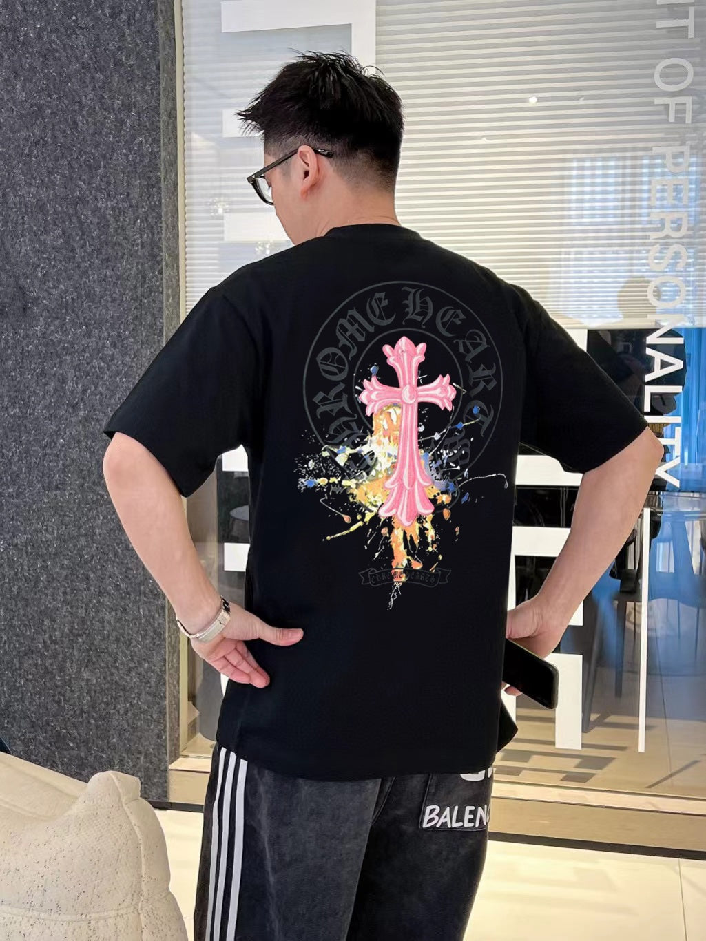 LuxluxHouse Best Quality Clothes Chrome Hearts T-shirt