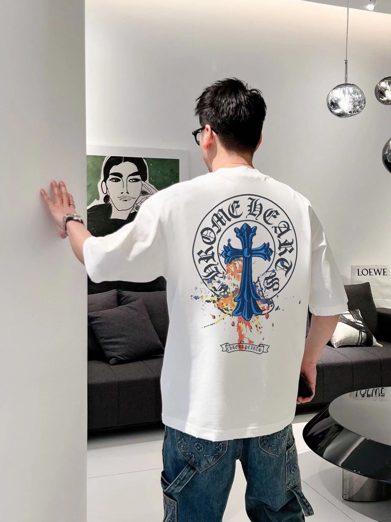 LuxluxHouse Best Quality Clothes Chrome Hearts T-shirt