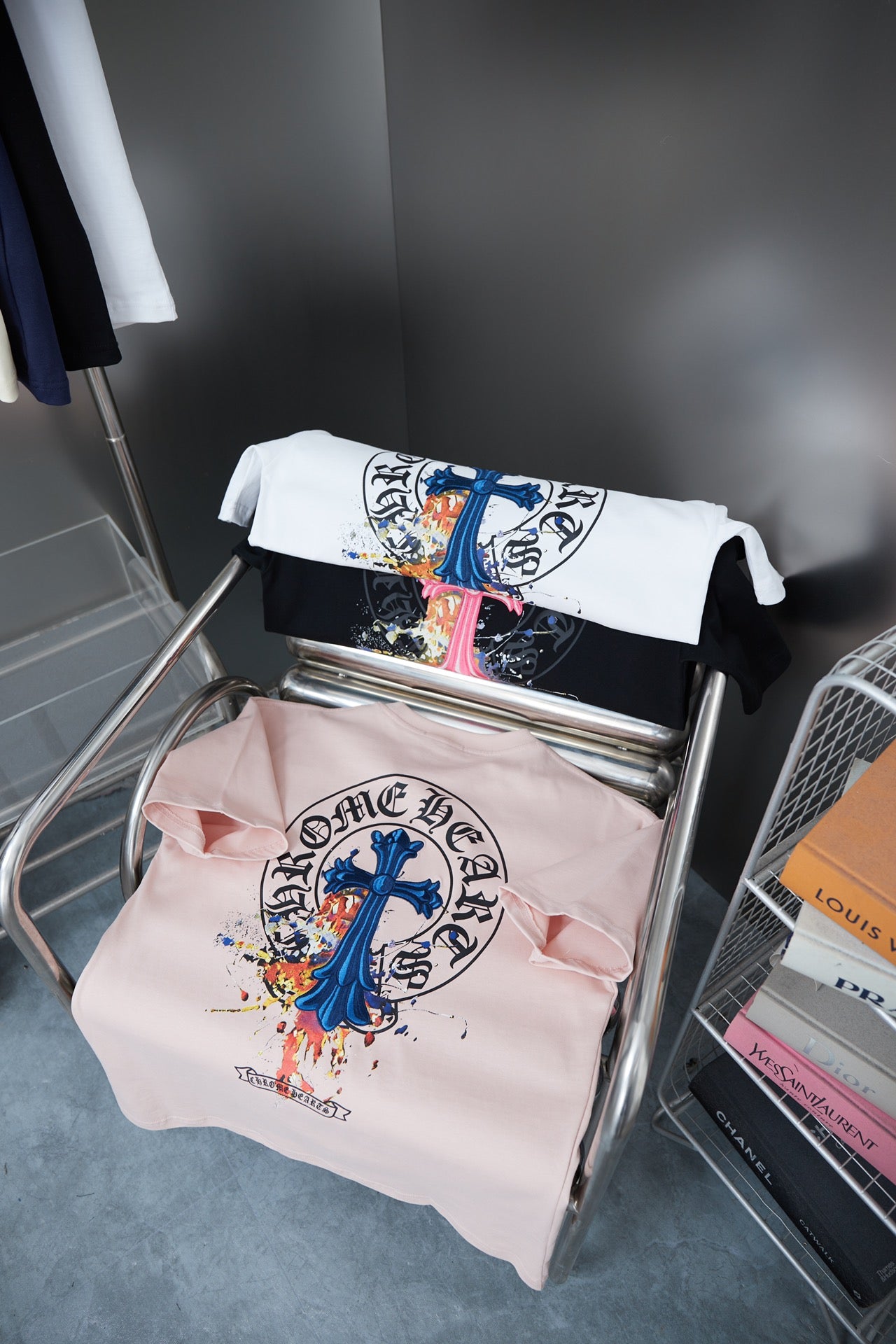 LuxluxHouse Best Quality Clothes Chrome Hearts T-shirt