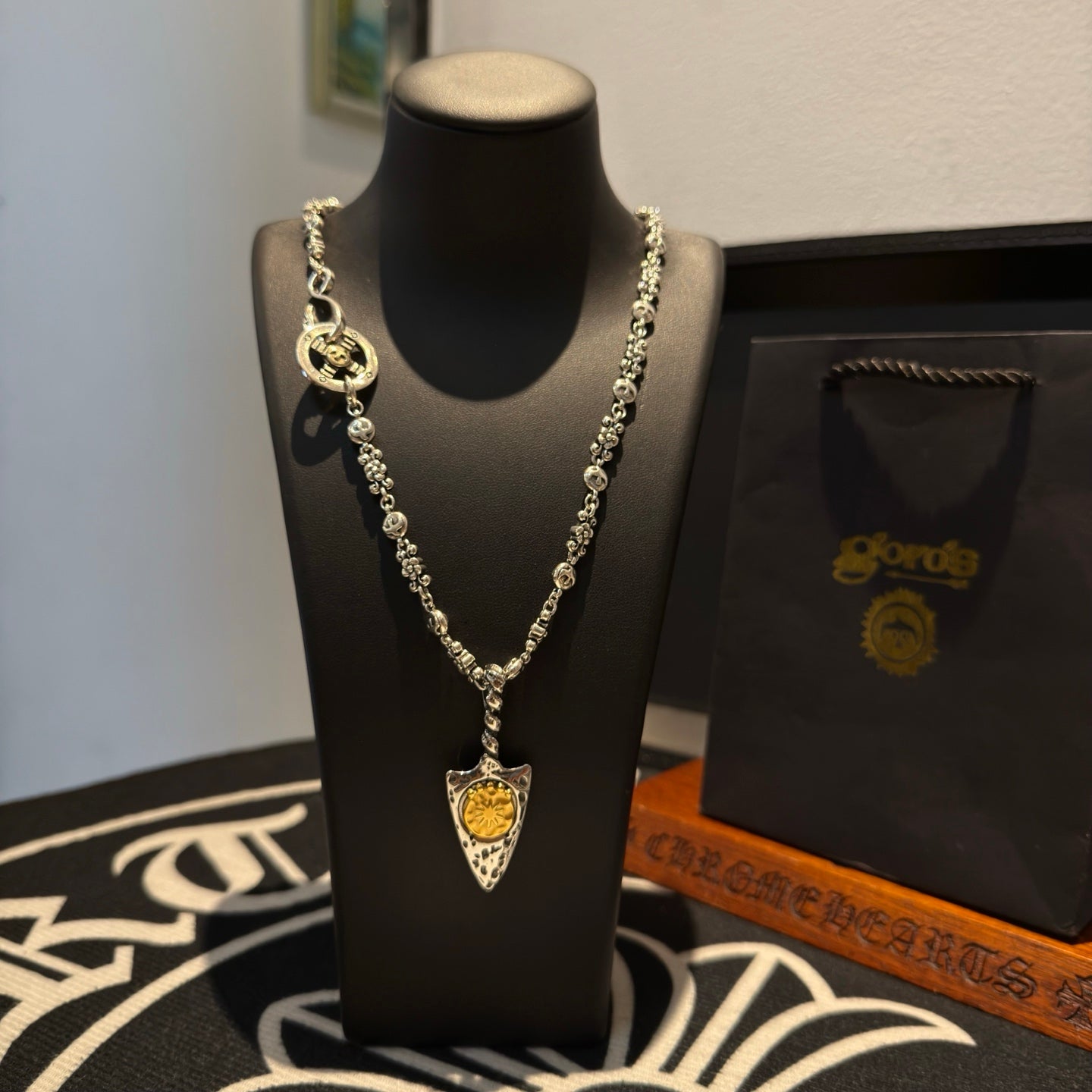 LuxluxHouse Best Quality Accessories Necklace Chrome Hearts