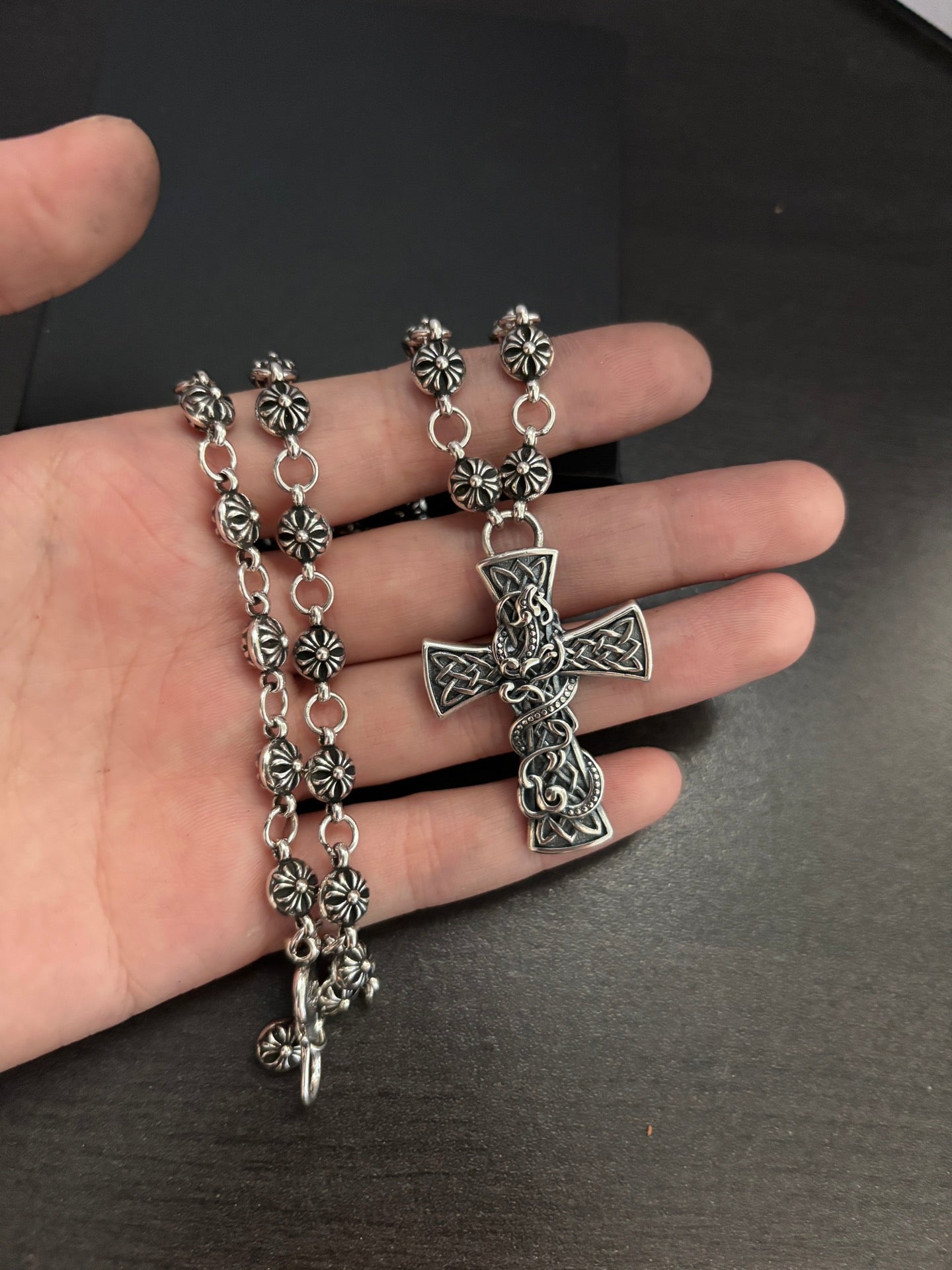 LuxluxHouse Best Quality Accessories Necklace Chrome Hearts