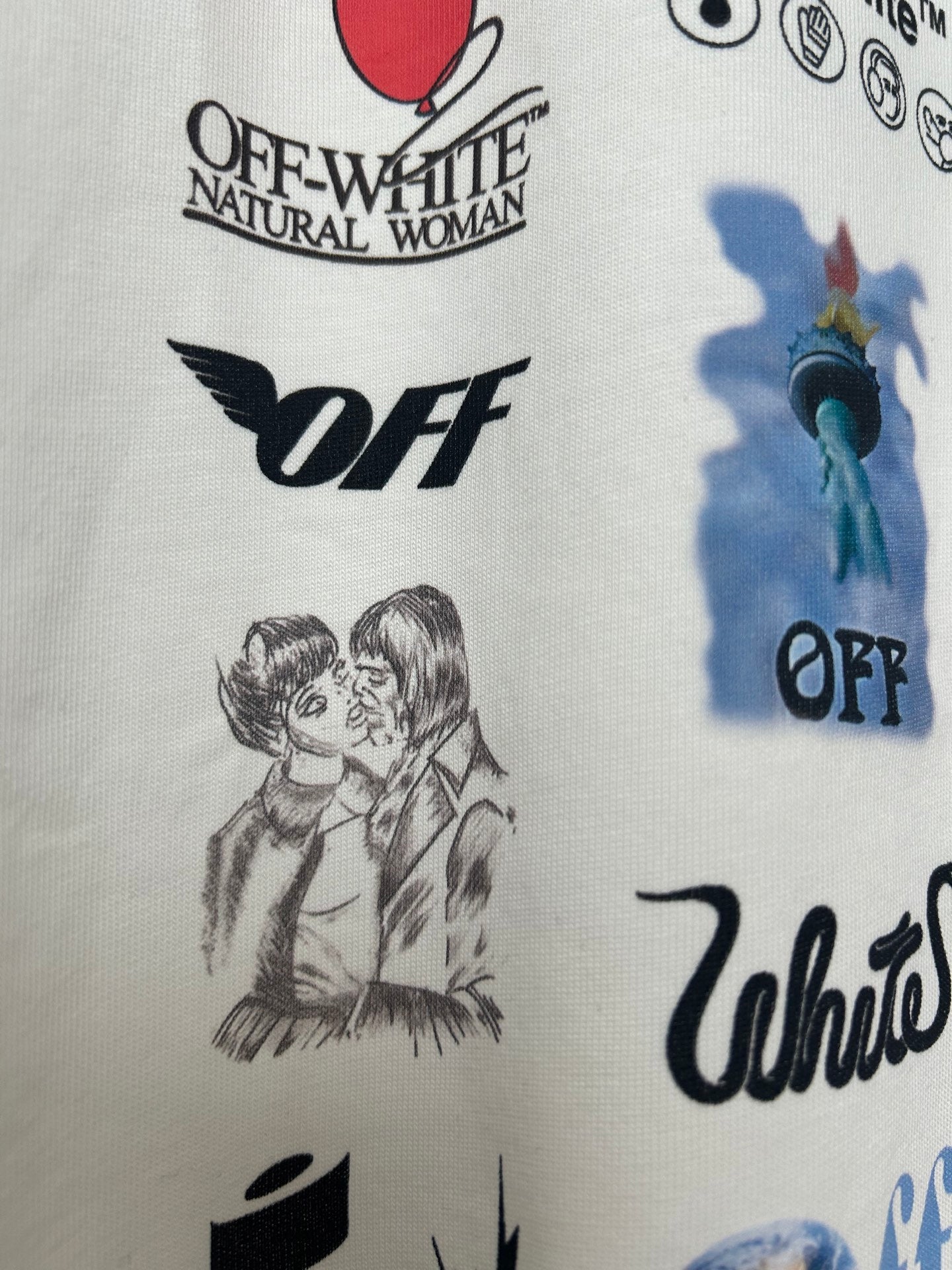 LuxluxHouse Best Quality Clothes Off White T-shirt