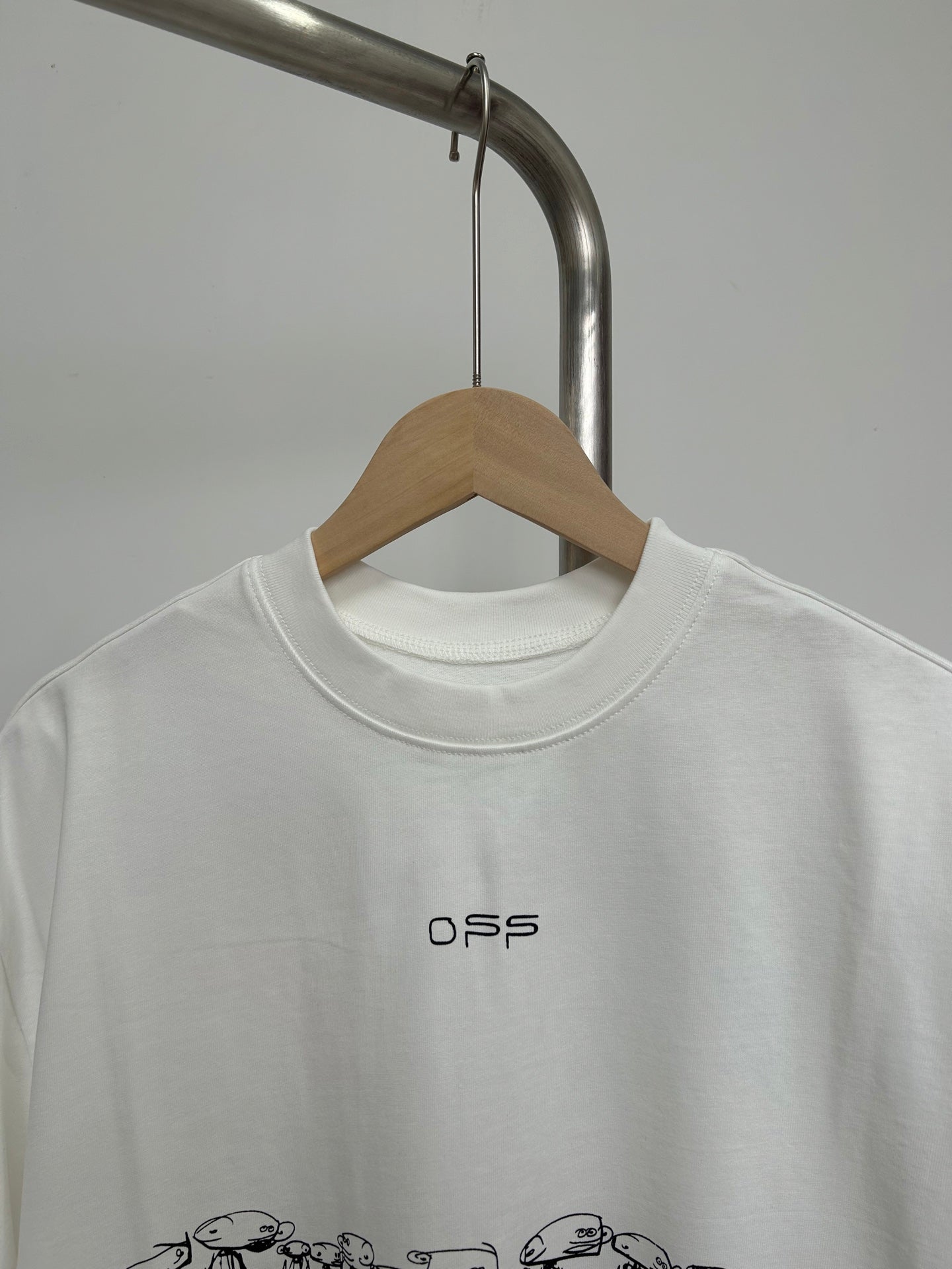 LuxluxHouse Best Quality Clothes Off White T-shirt