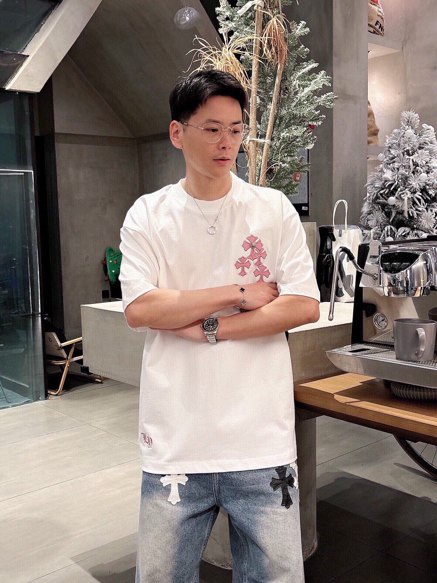 LuxluxHouse Best Quality Clothes Chrome Hearts T-shirt