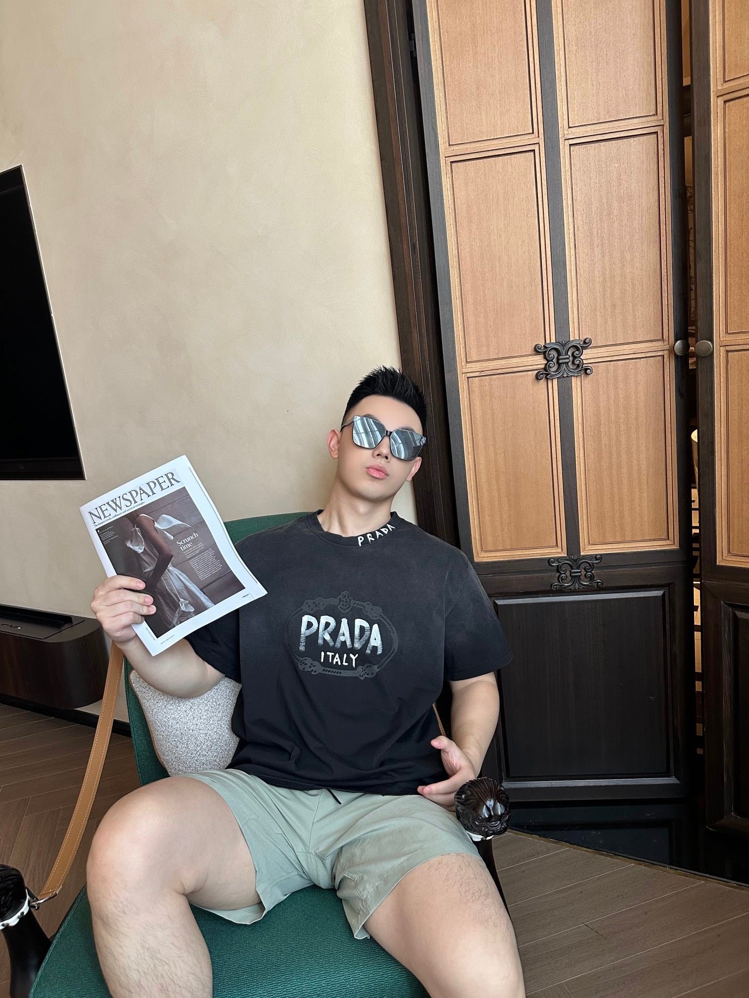 LuxluxHouse Best Quality Clothes T-shirt Prada