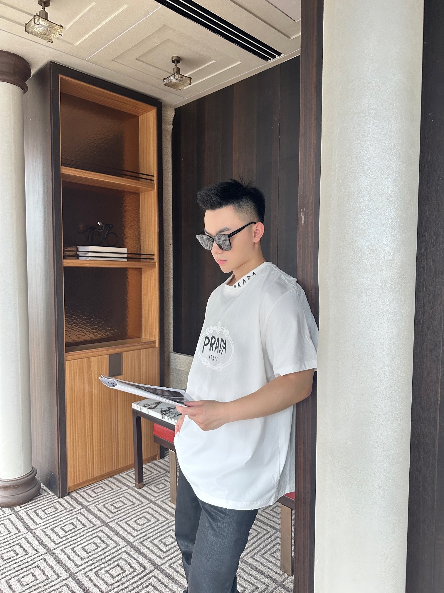 LuxluxHouse Best Quality Clothes T-shirt Prada