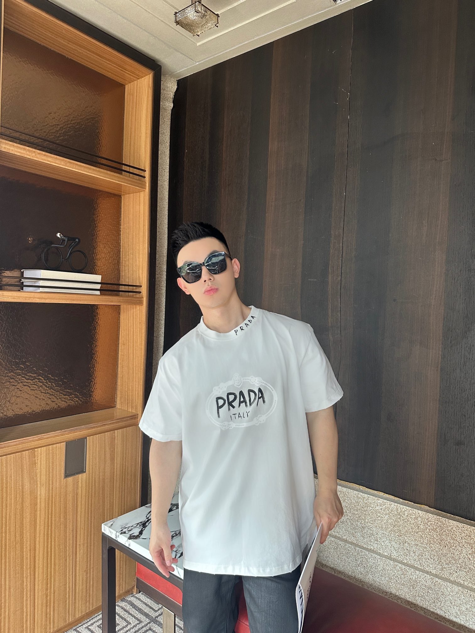 LuxluxHouse Best Quality Clothes T-shirt Prada