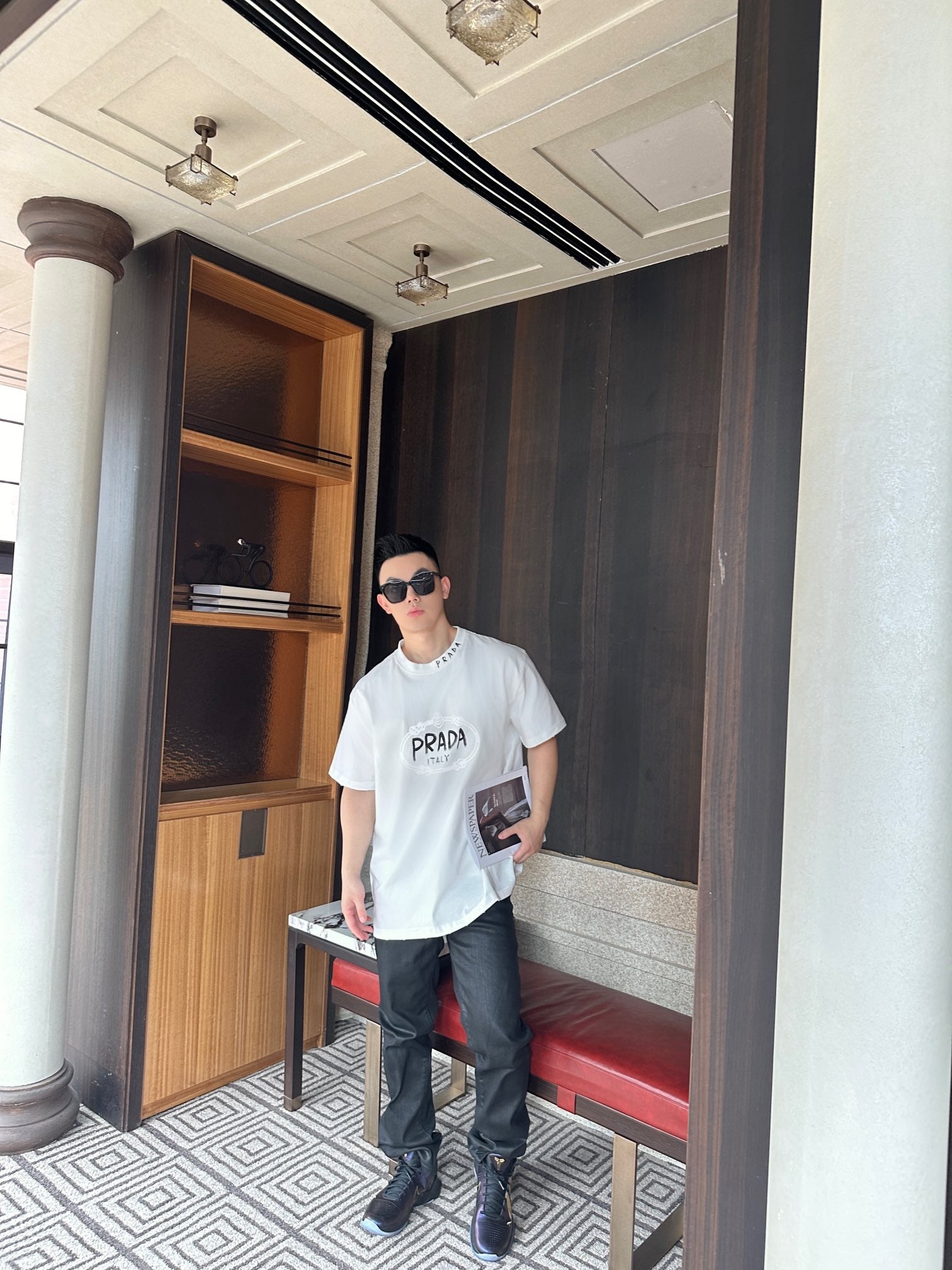 LuxluxHouse Best Quality Clothes T-shirt Prada