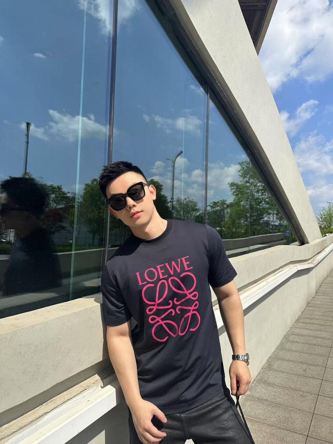 LuxluxHouse Best Quality Clothes T-shirt Loewe