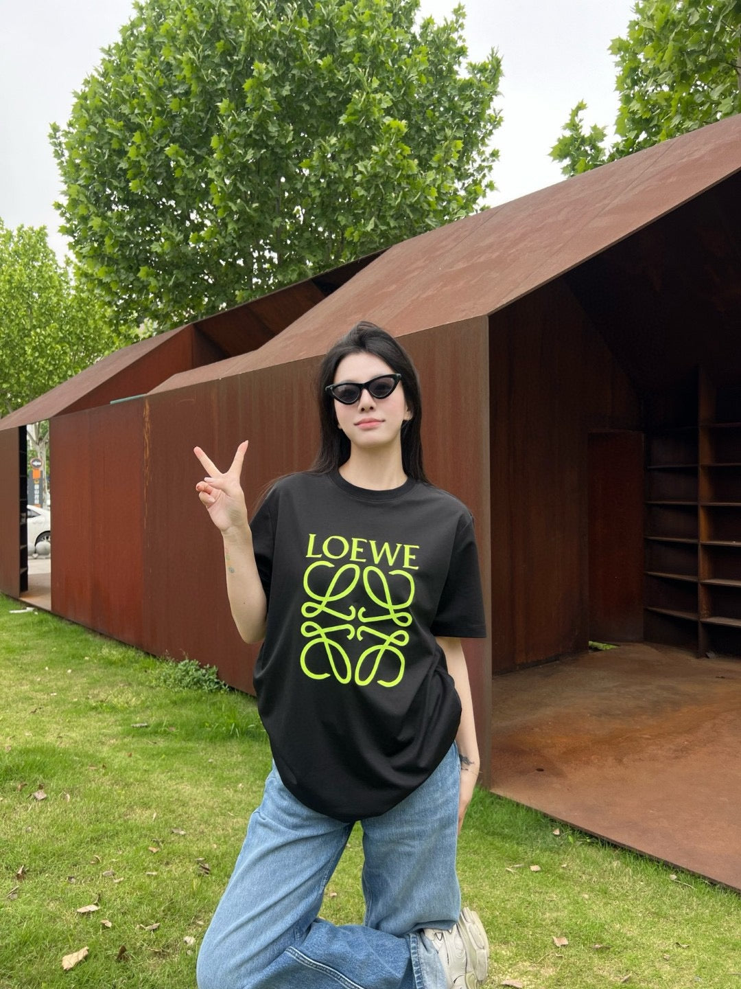 LuxluxHouse Best Quality Clothes T-shirt Loewe