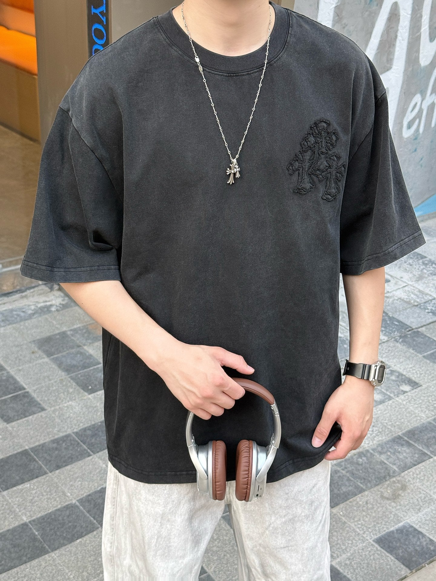 LuxluxHouse Best Quality Clothes Chrome Hearts T-shirt