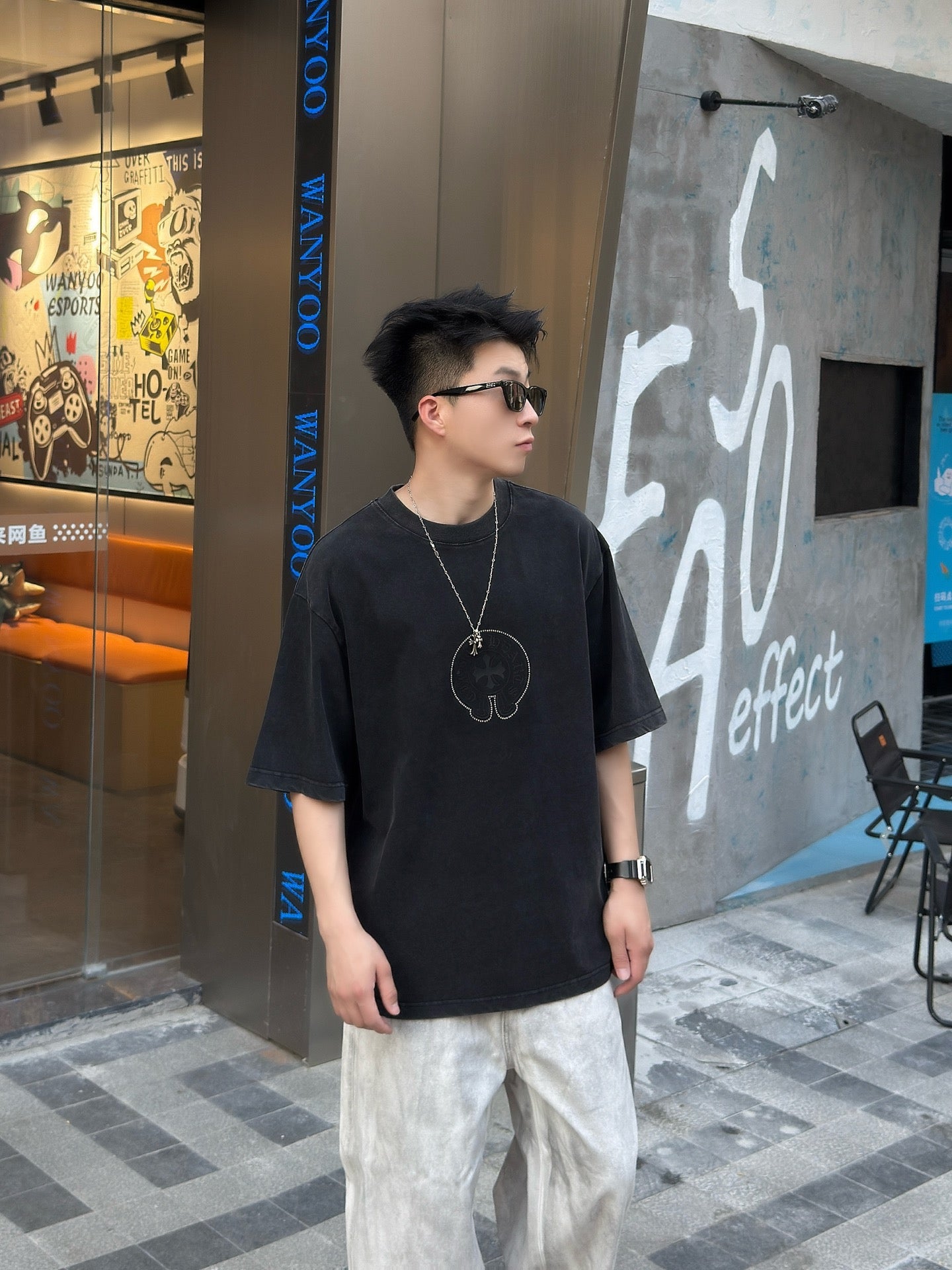 LuxluxHouse Best Quality Clothes Chrome Hearts T-shirt