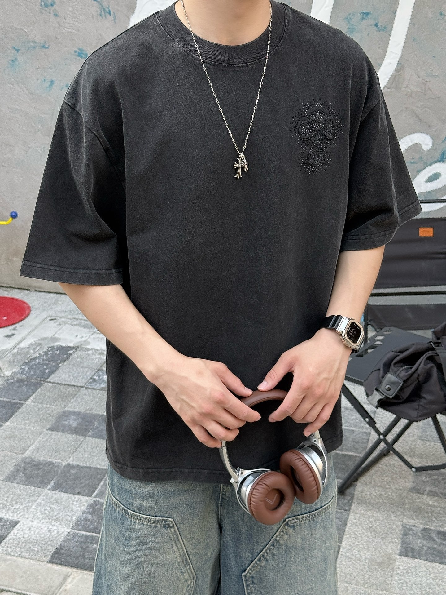 LuxluxHouse Best Quality Clothes Chrome Hearts T-shirt