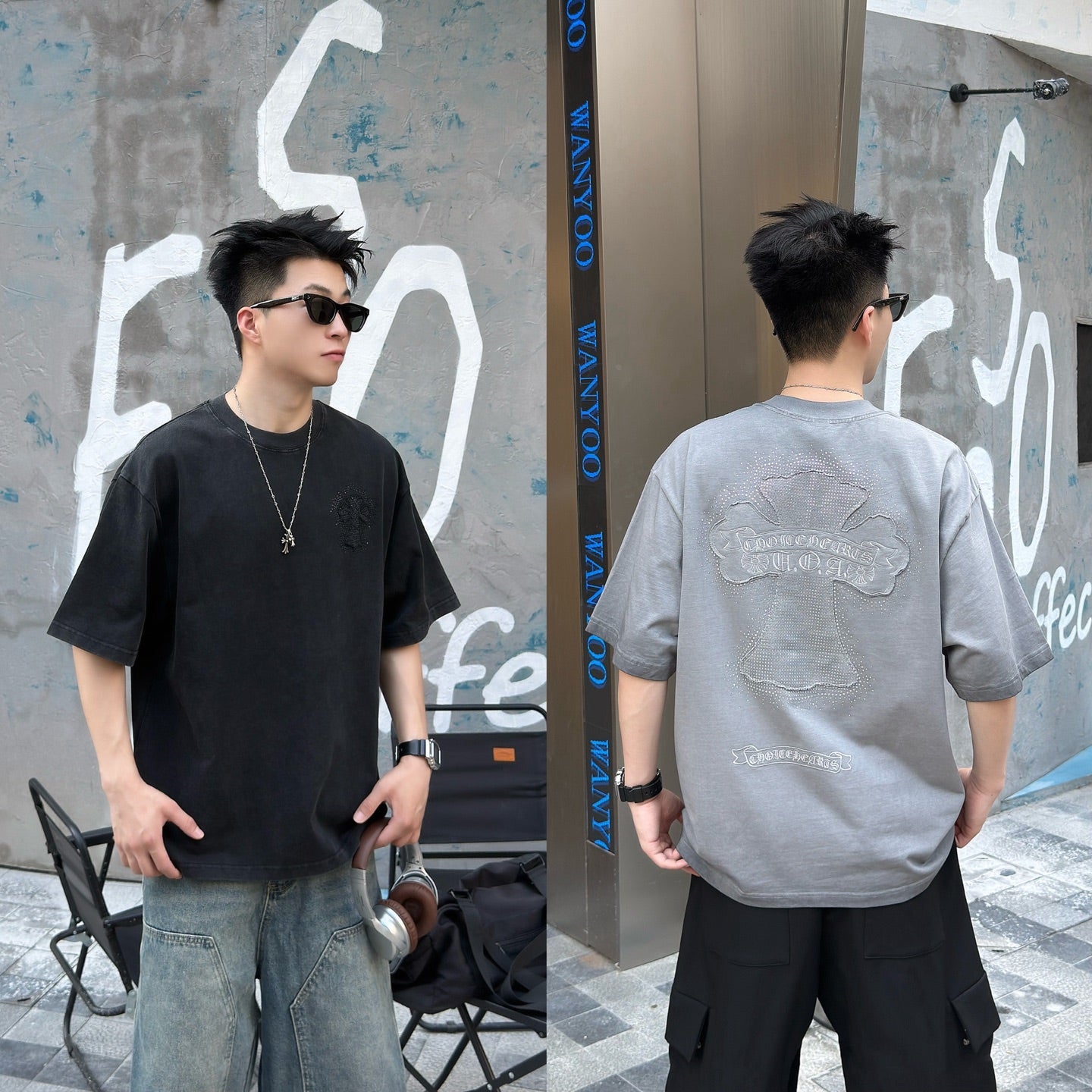 LuxluxHouse Best Quality Clothes Chrome Hearts T-shirt