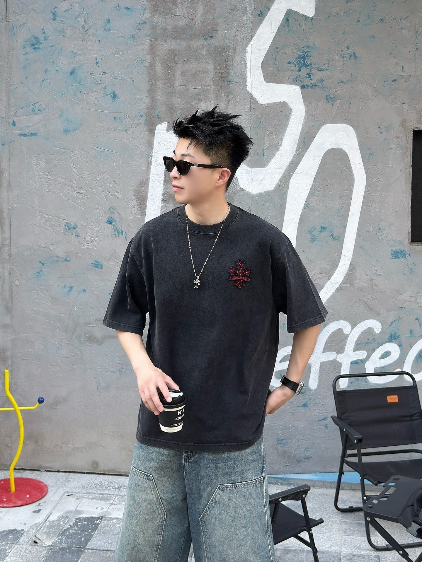 LuxluxHouse Best Quality Clothes Chrome Hearts T-shirt