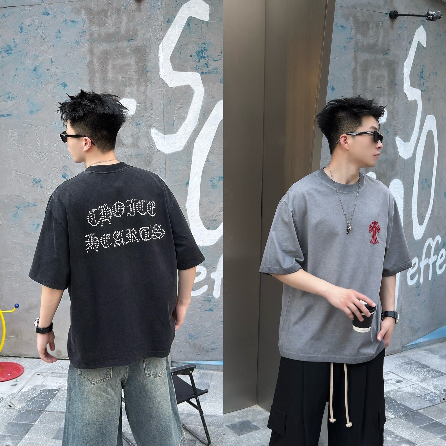 LuxluxHouse Best Quality Clothes Chrome Hearts T-shirt