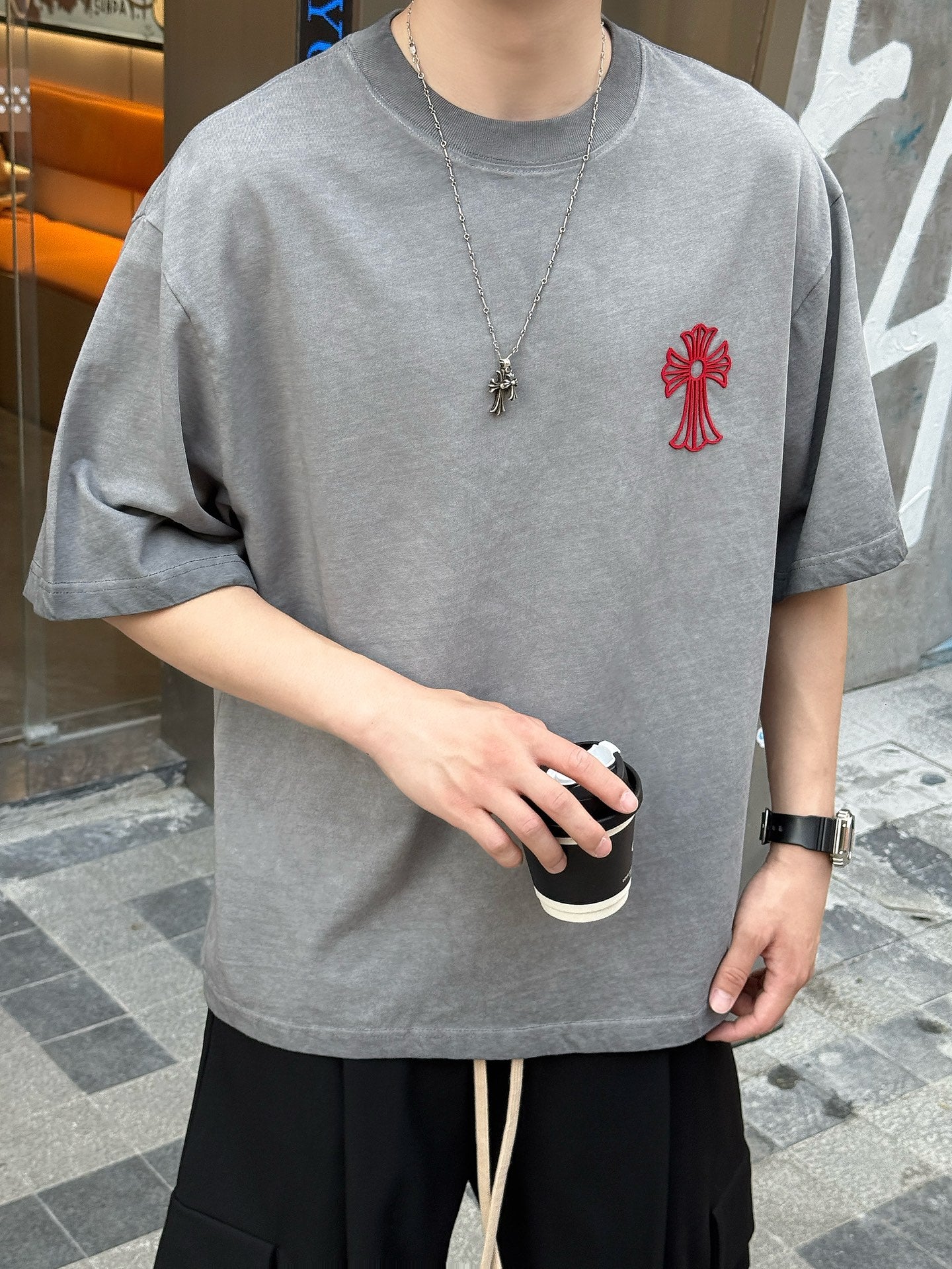 LuxluxHouse Best Quality Clothes Chrome Hearts T-shirt