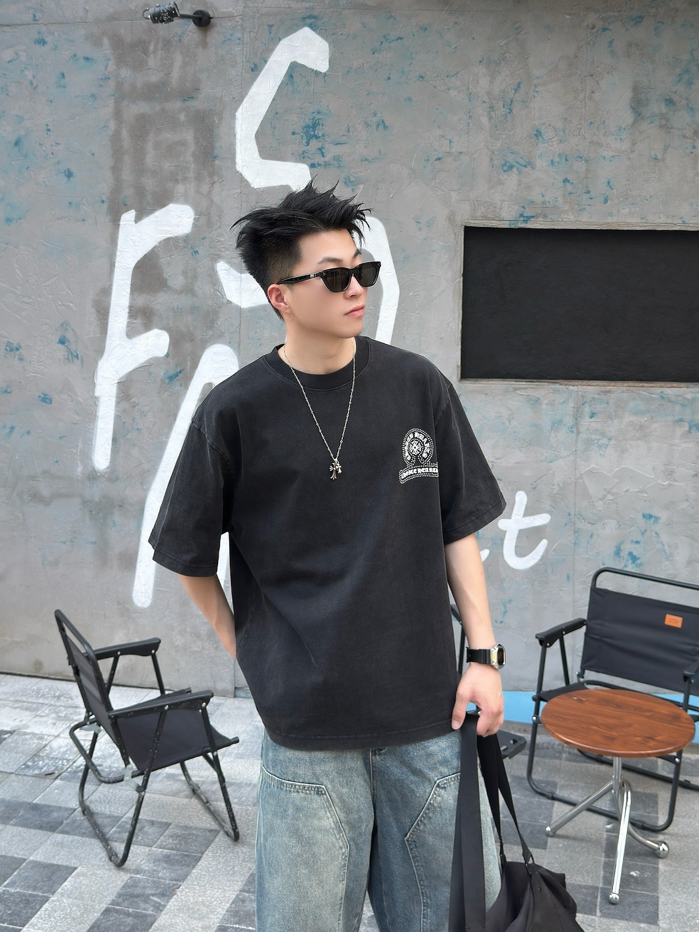 LuxluxHouse Best Quality Clothes Chrome Hearts T-shirt