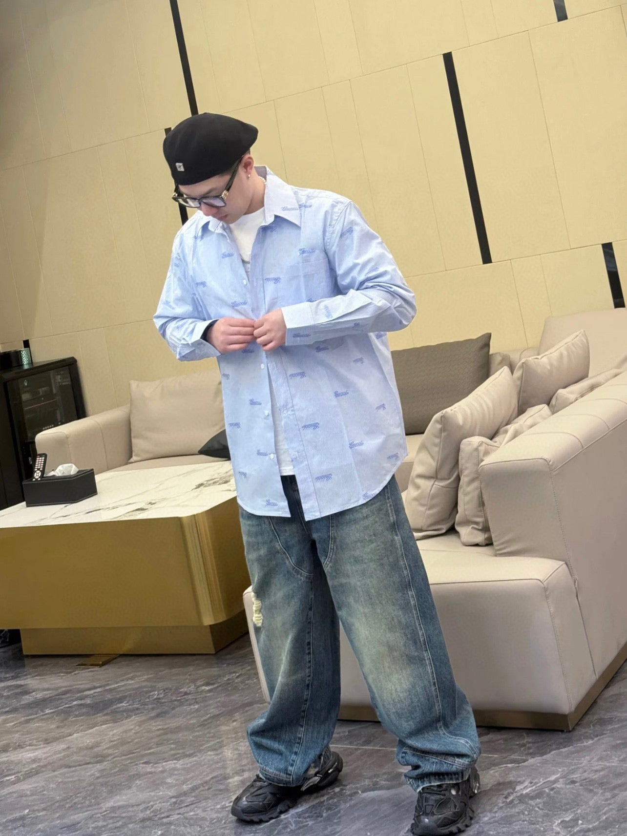 LuxluxHouse Best Quality Clothes Shirts&Polo Gucci