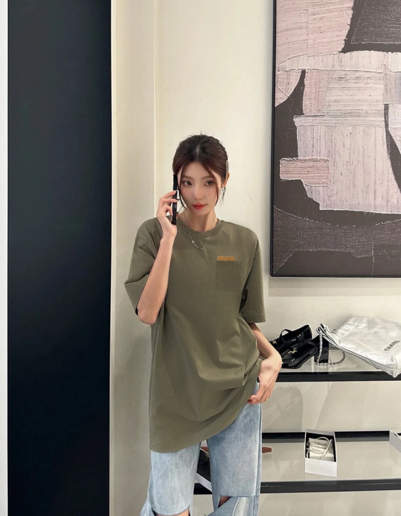LuxluxHouse Best Quality Clothes Off White T-shirt
